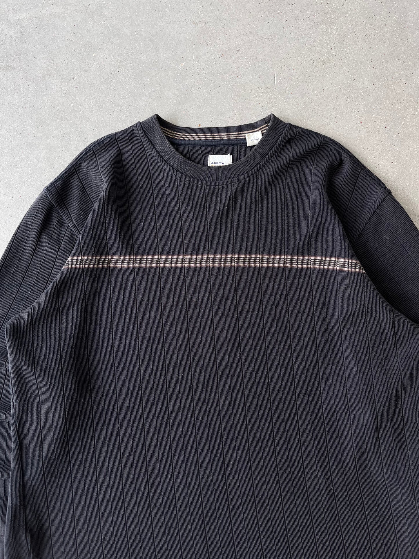 Vintage Arrow Lined-Sweater - L