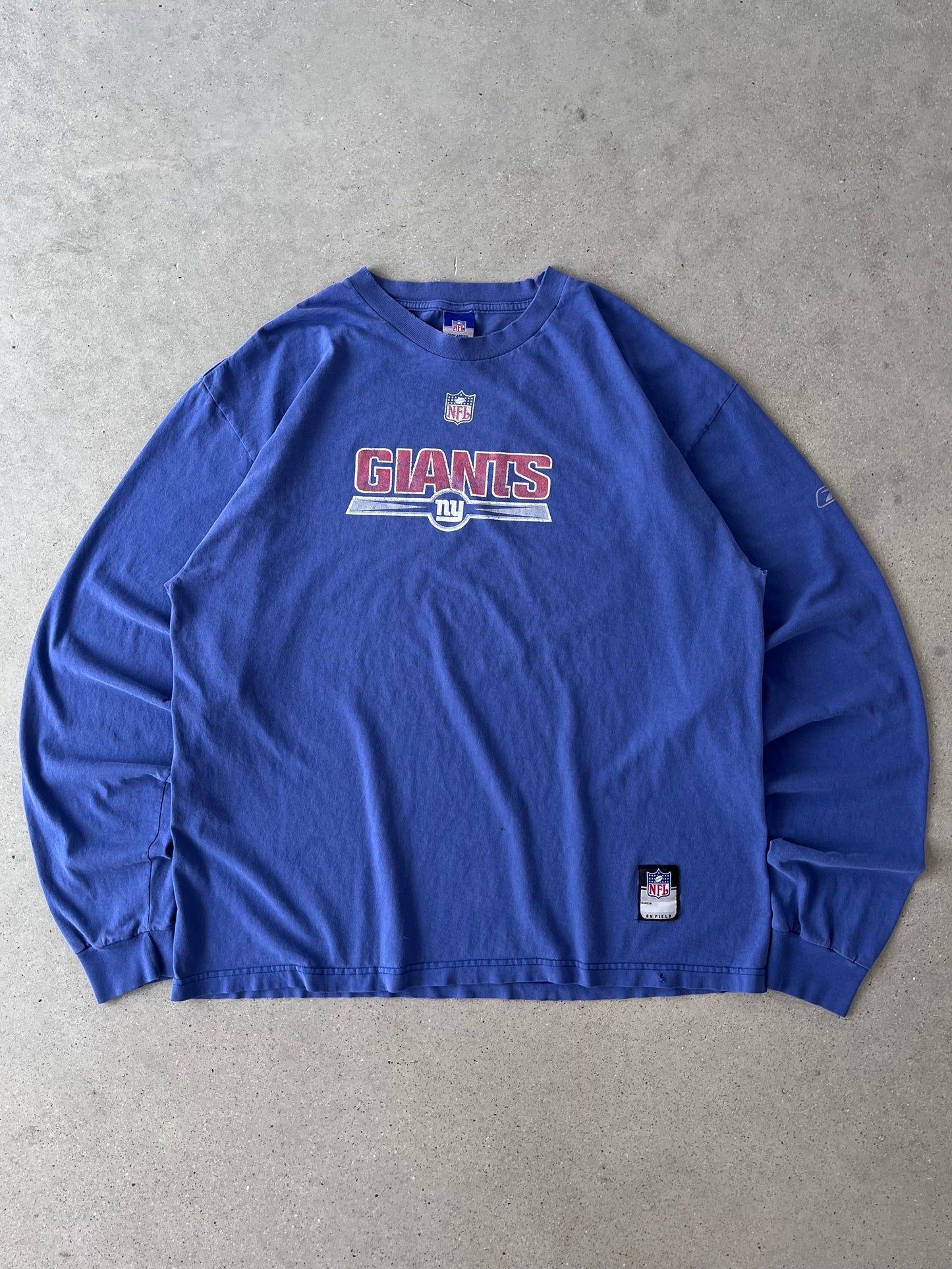 Vintage Reebok NY Giants Long Sleeve - XXL