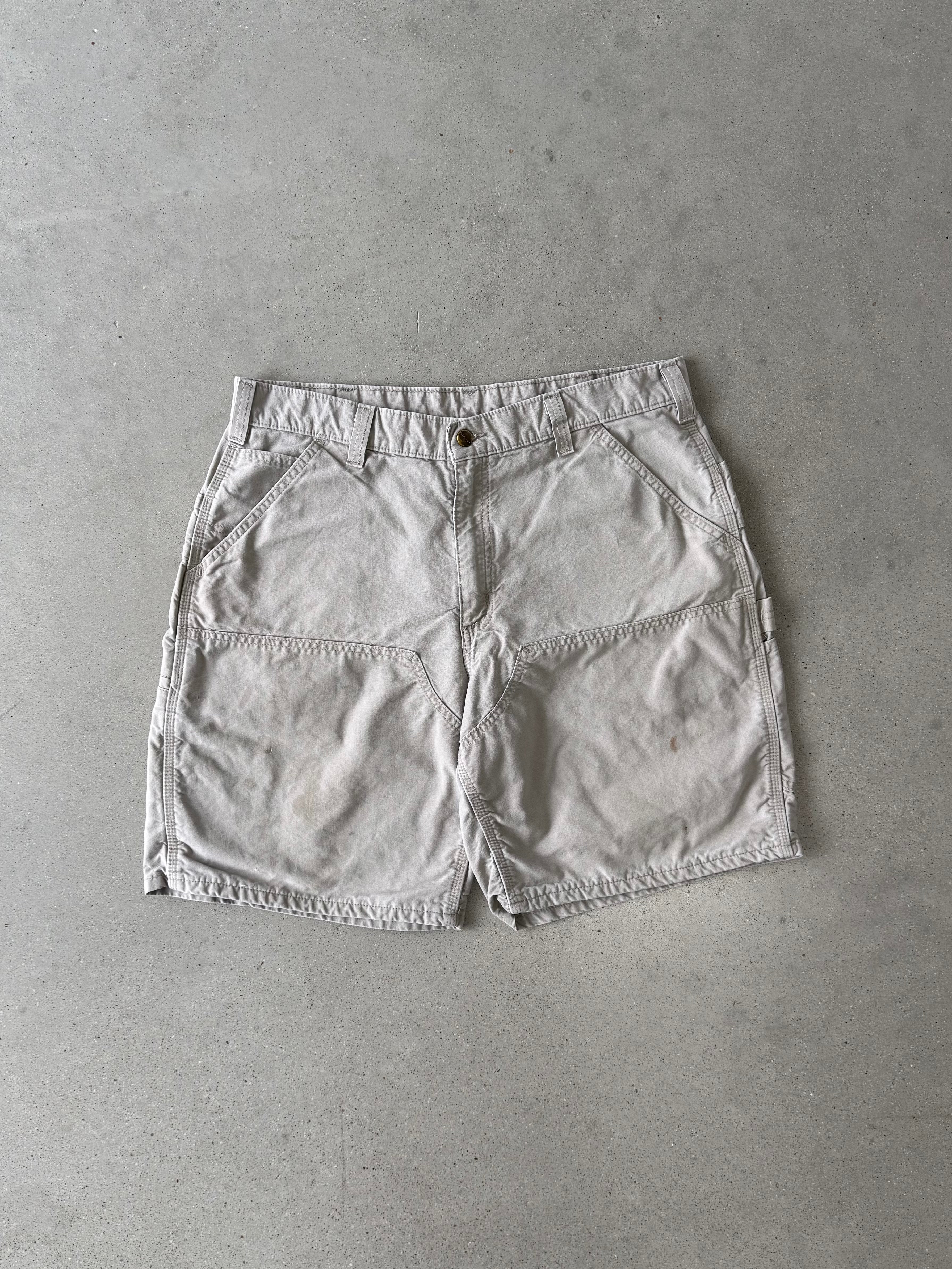 Vintage Carhartt Tan Double Knee Shorts - 36W