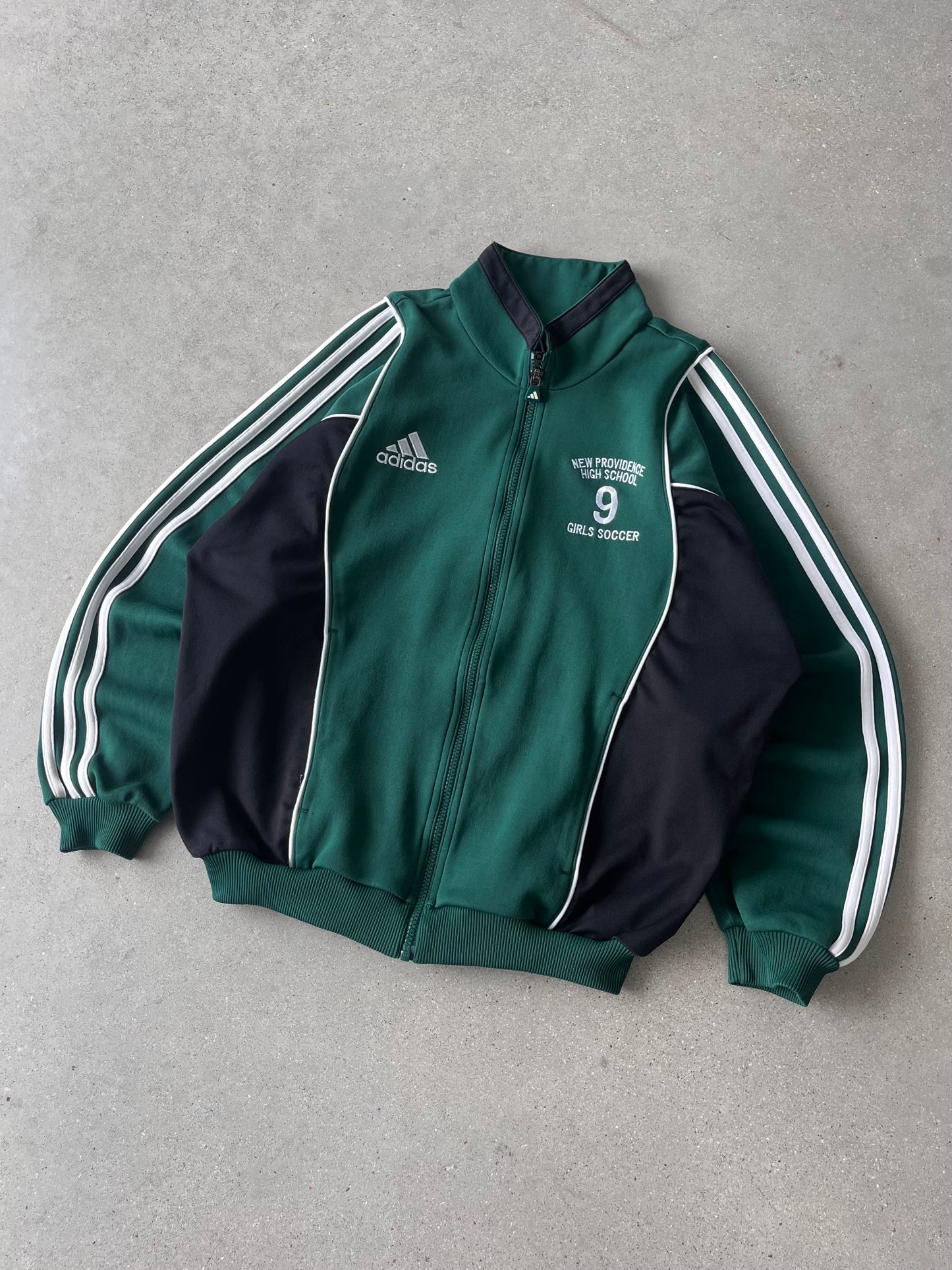 Vintage Adidas Soccer Warm-up Jacket - M