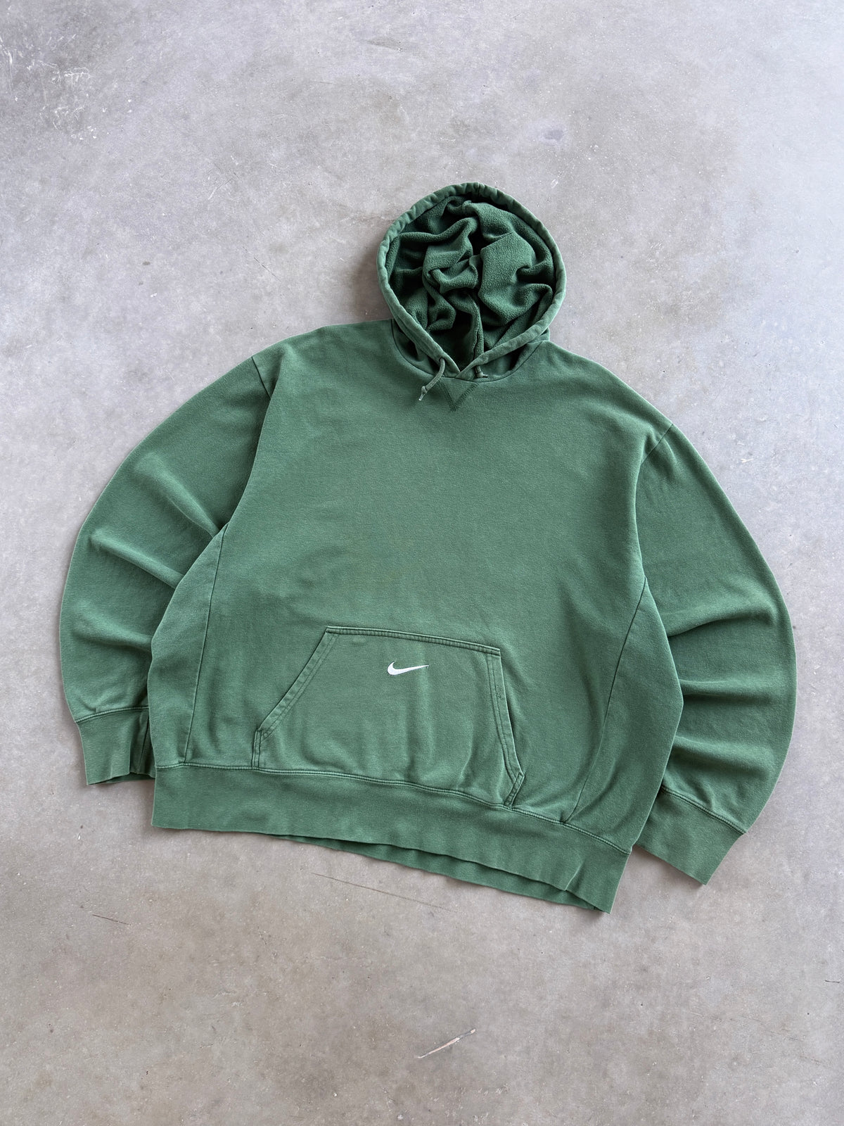 Vintage 2000s Nike Center Swoosh Hoodie (XXL)