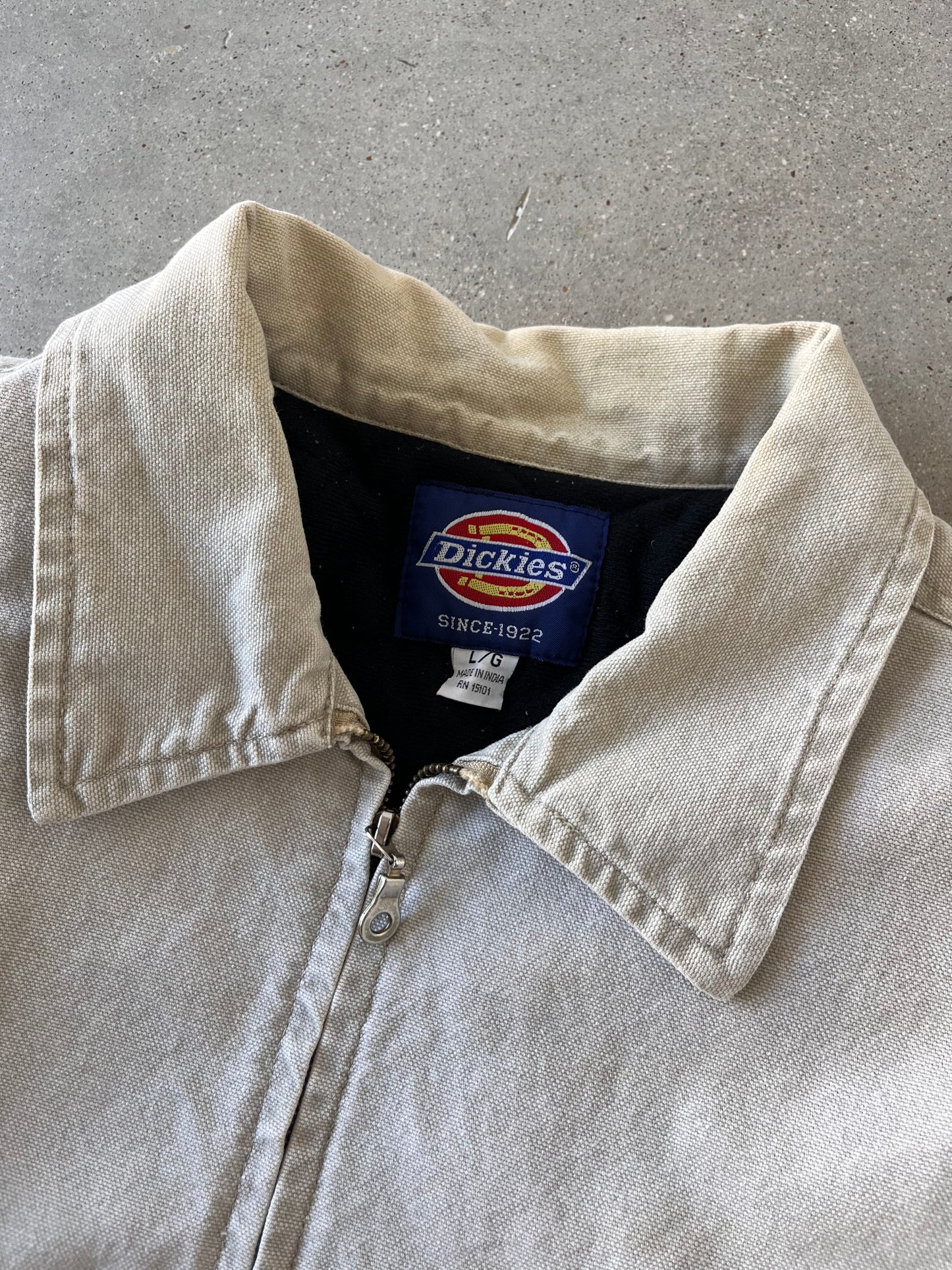 Vintage Dickies Crème Blanket-lined Detroit Jacket - L