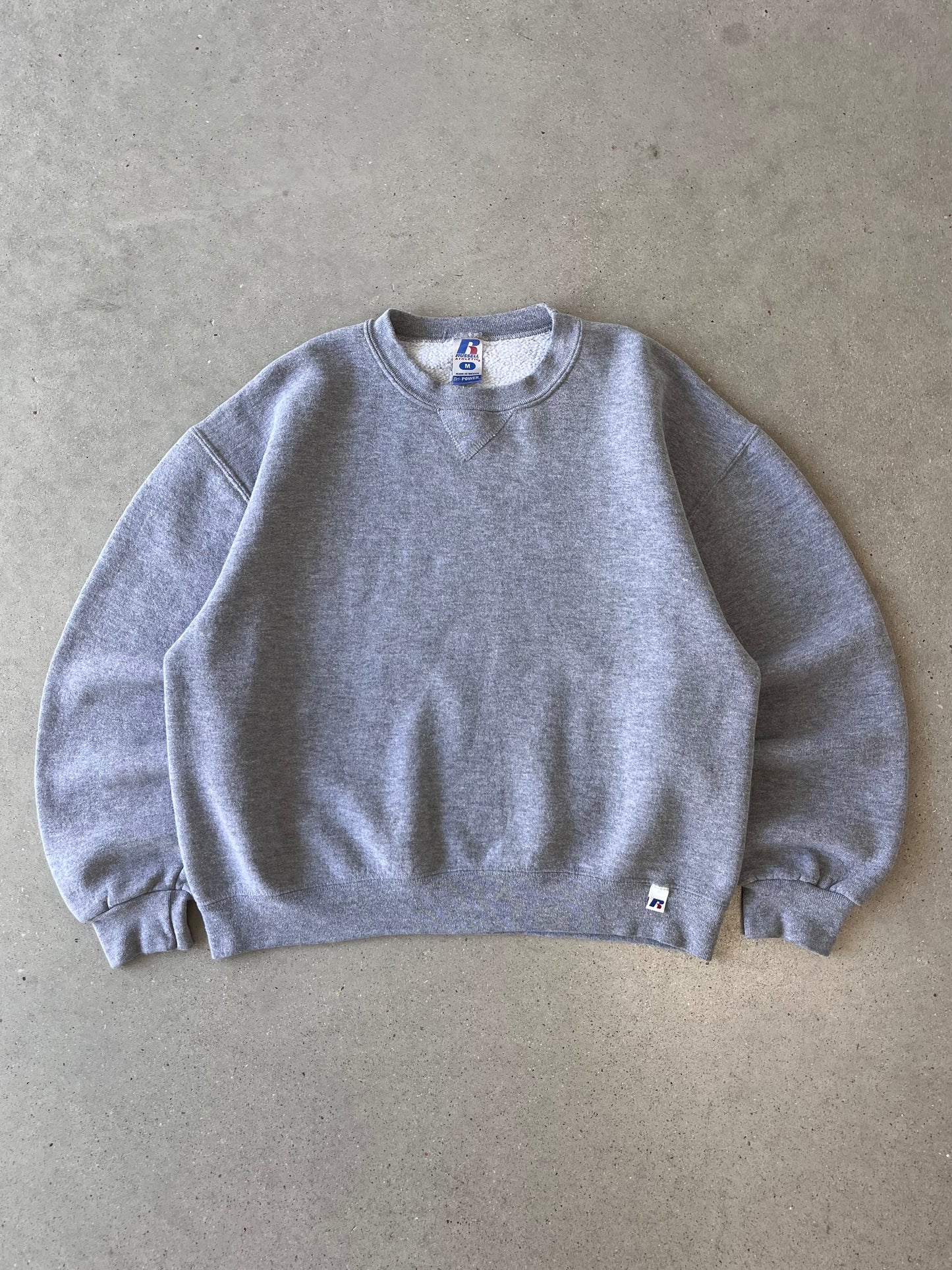 Vintage Heather Gray Russell Athletic Crewneck - M