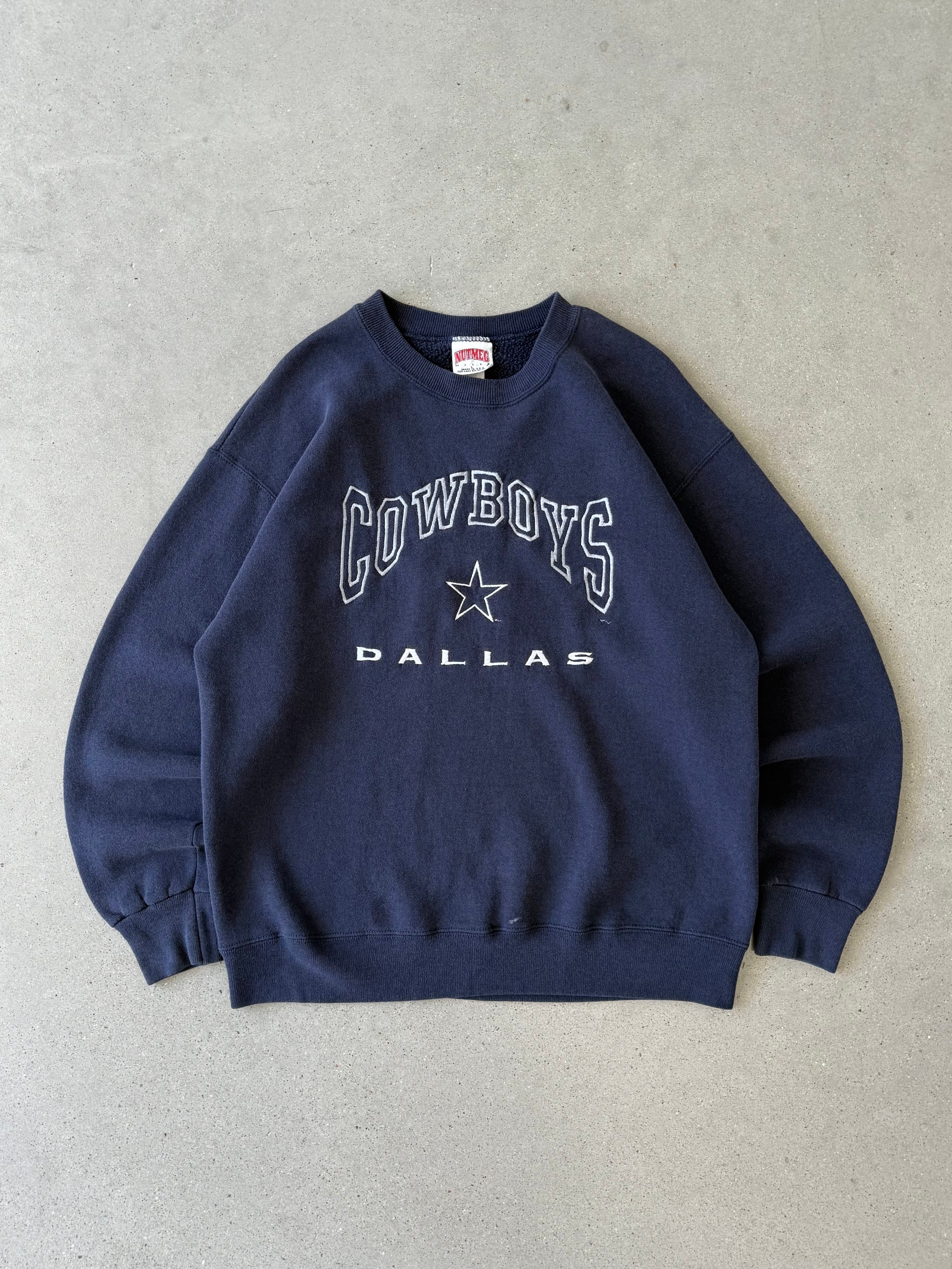 Vintage Dallas Cowboys Navy Sweatshirt  - L