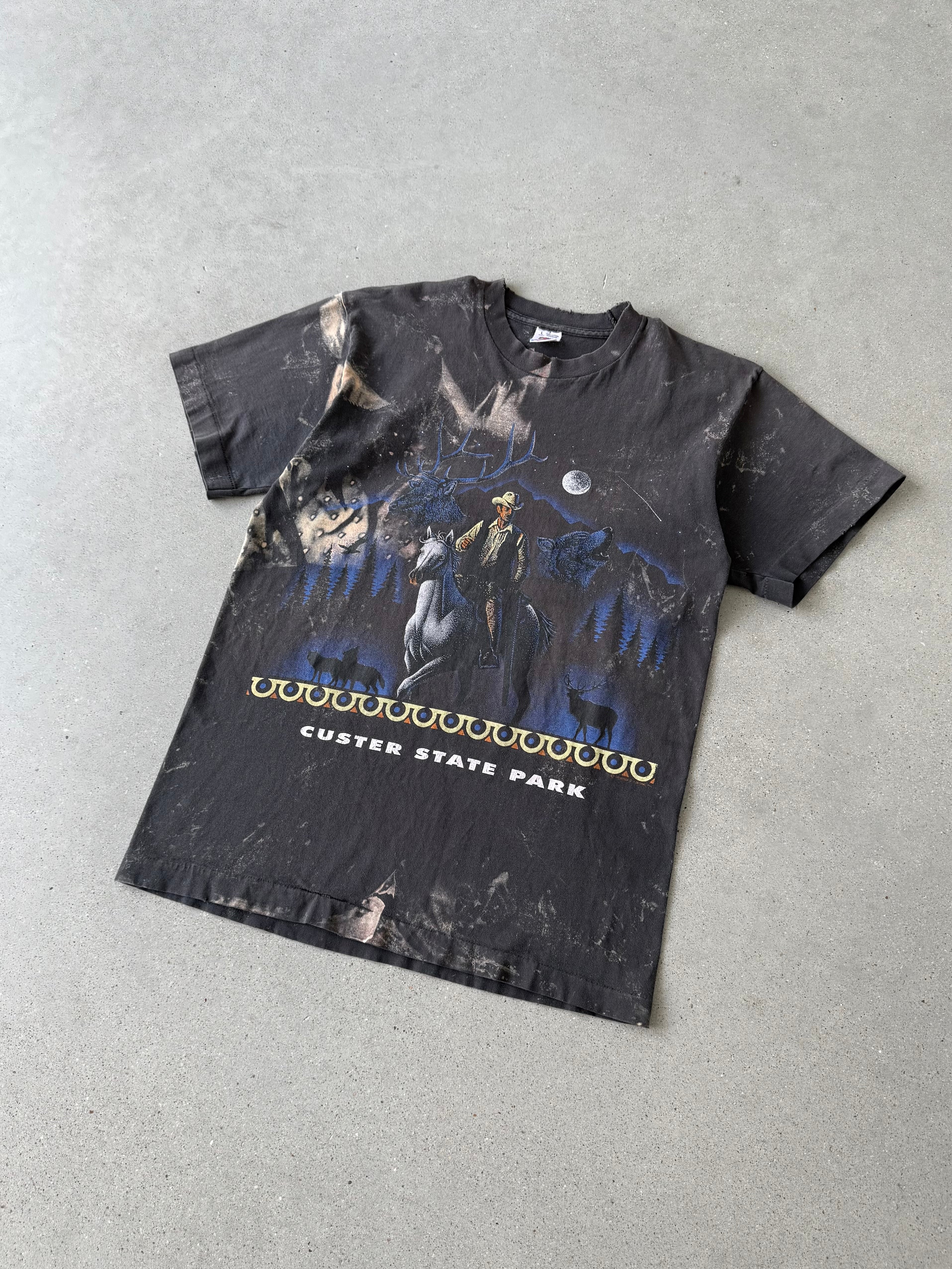 Vintage 90s Custer State Park Tee - L