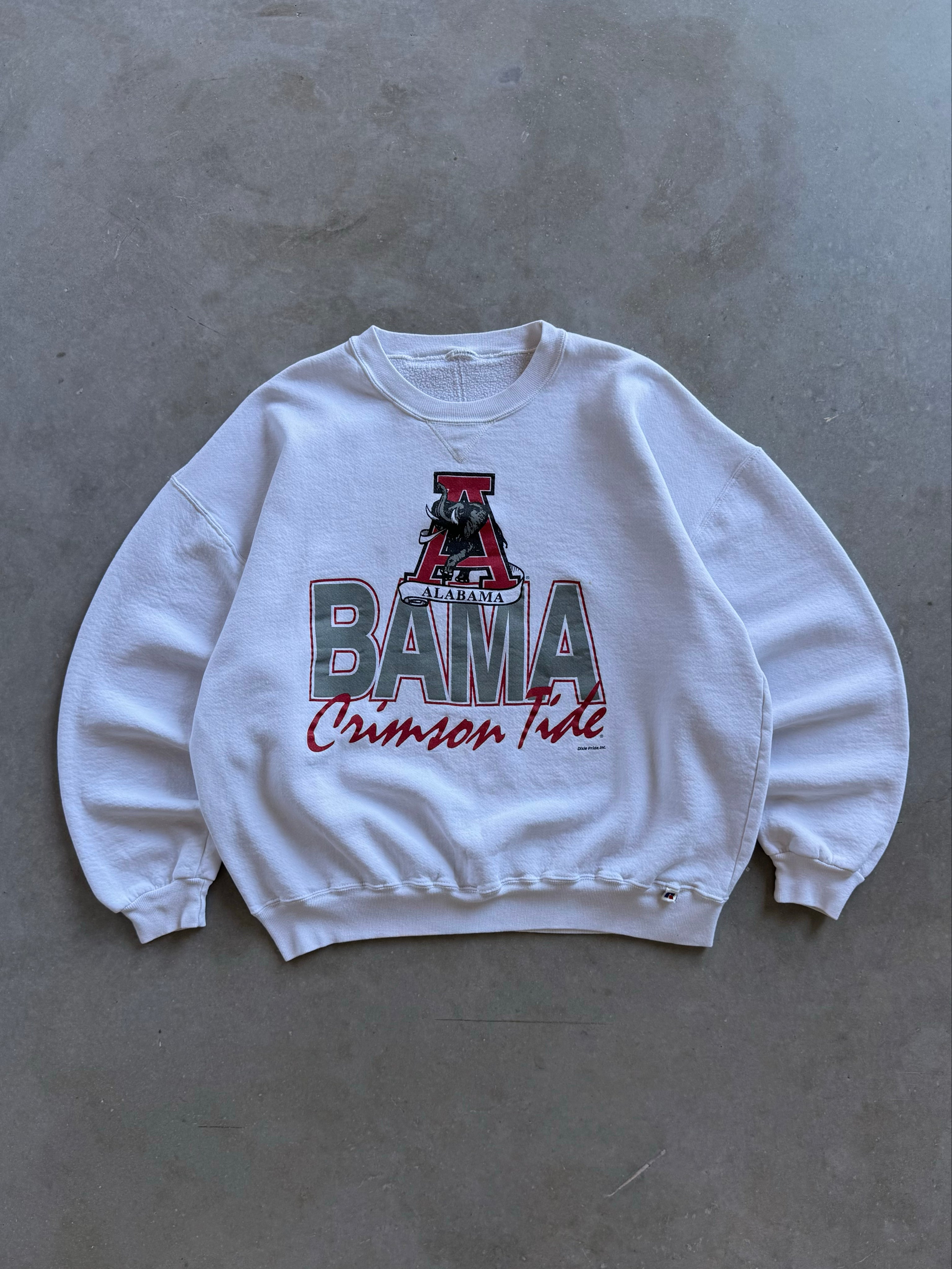 Vintage 1990s University of Alabama "BAMA" Sweatshirt (XL)