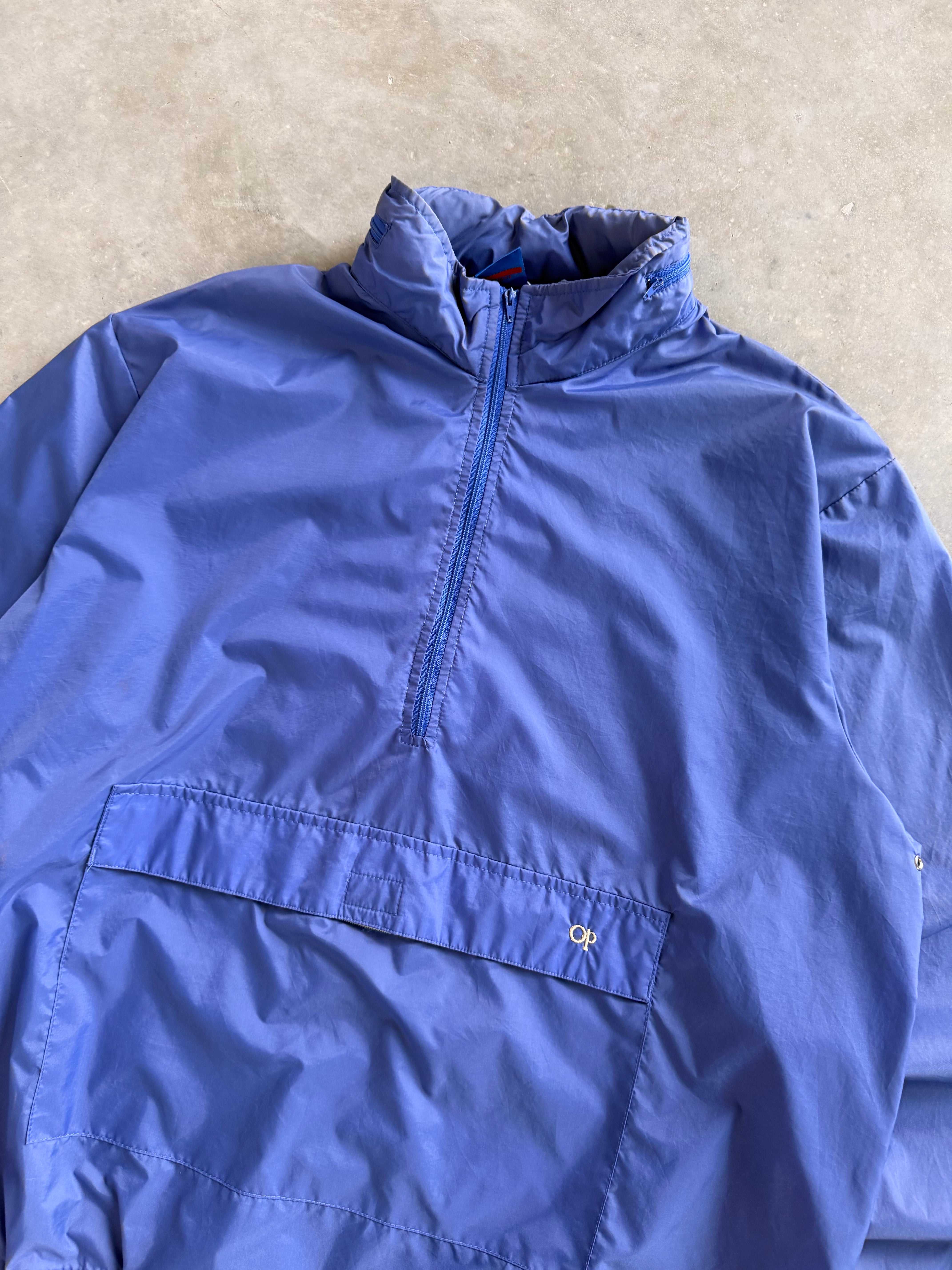 Vintage 1980s Ocean Pacific Anorak Pullover Jacket - XL