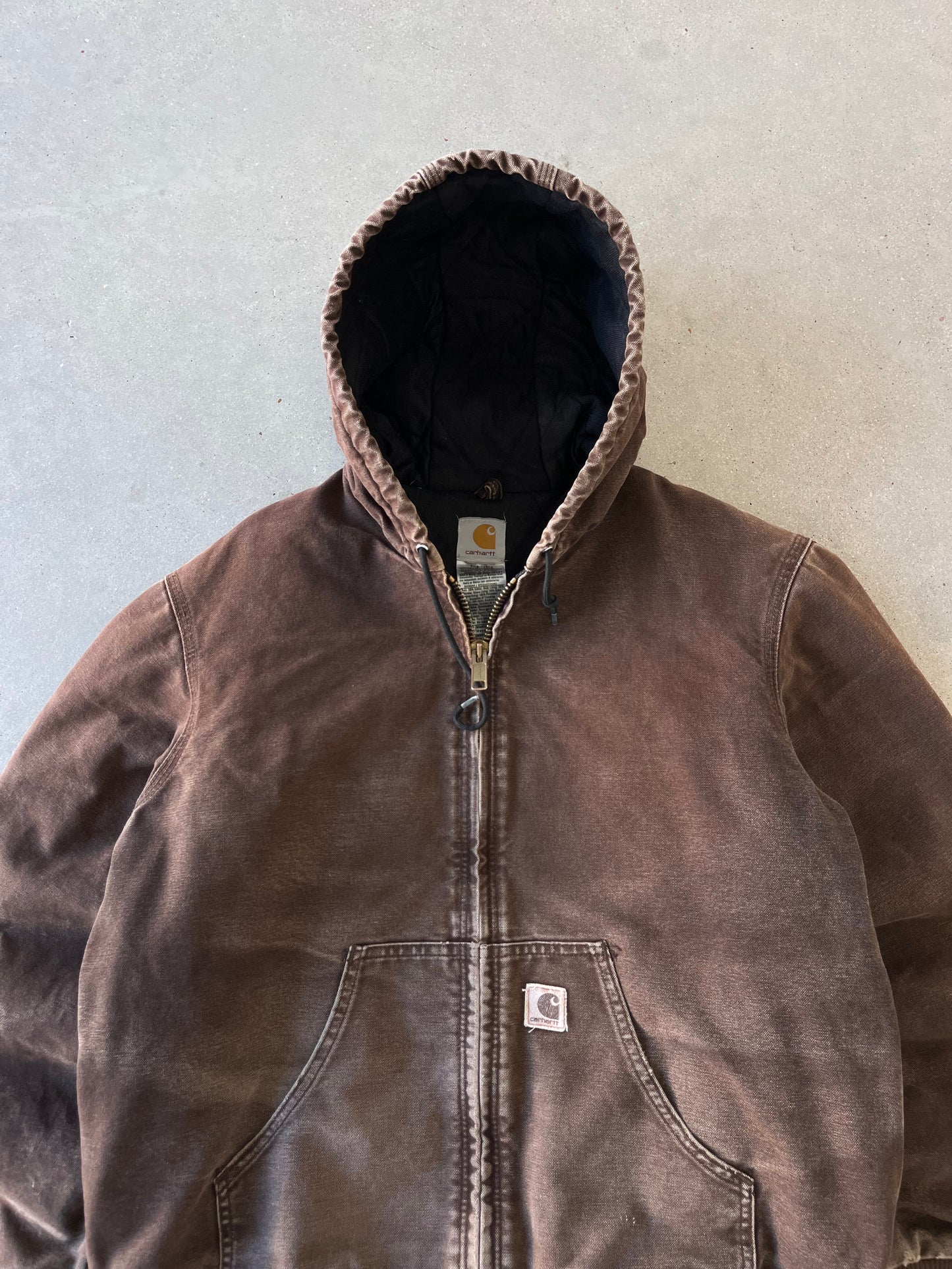 Vintage Carhartt Brown Active Jacket - M