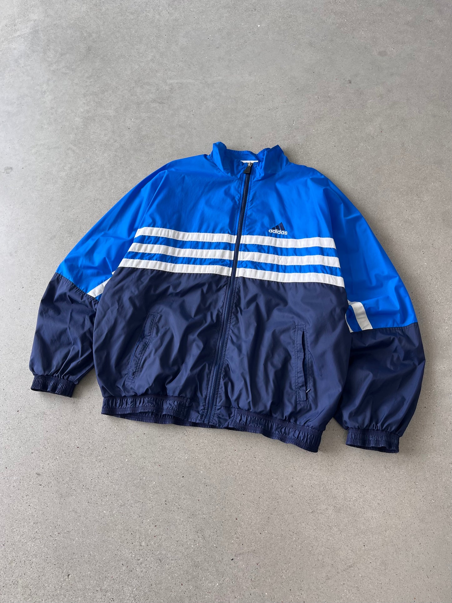 Vintage Adidas Blue Track Jacket - XL