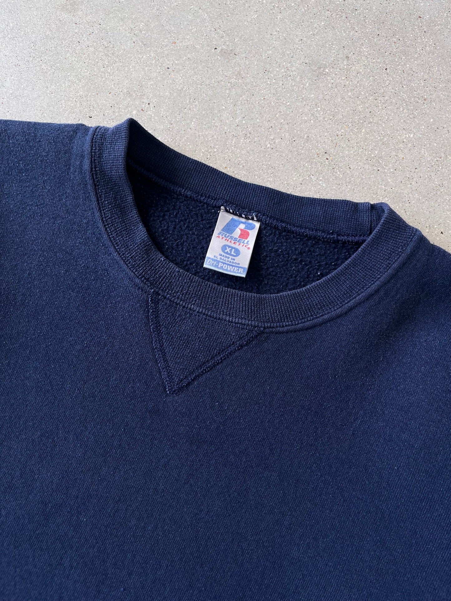 Vintage Russell Athletic Navy Crewneck - XL