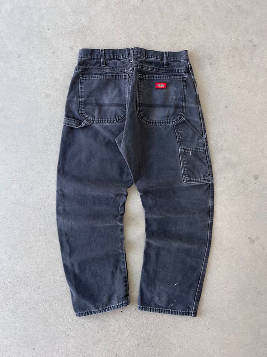 Vintage Dickies Faded Black Carpenter Pants - 32x30