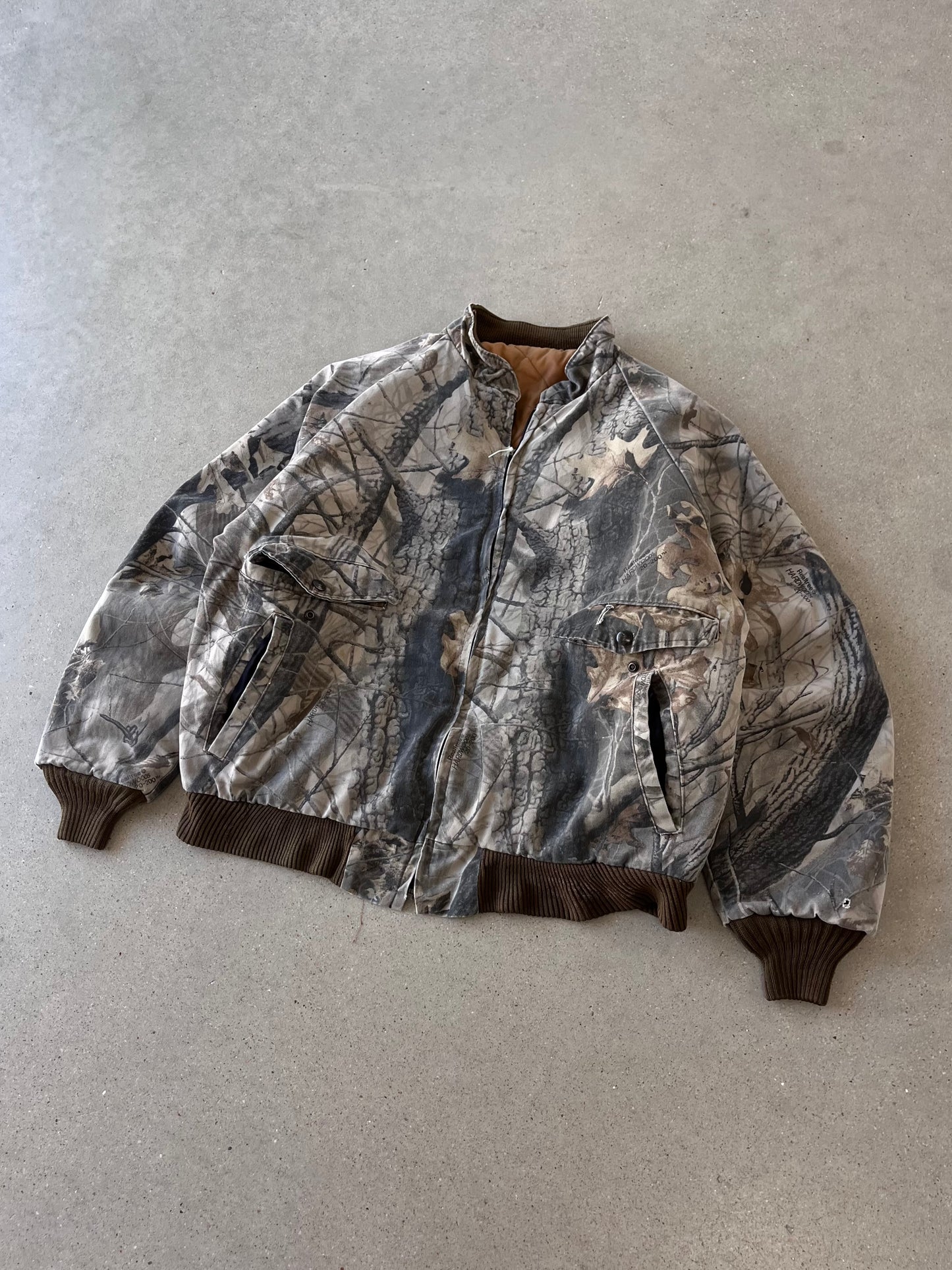 Vintage Realtree Boxy Bomber Jacket - L