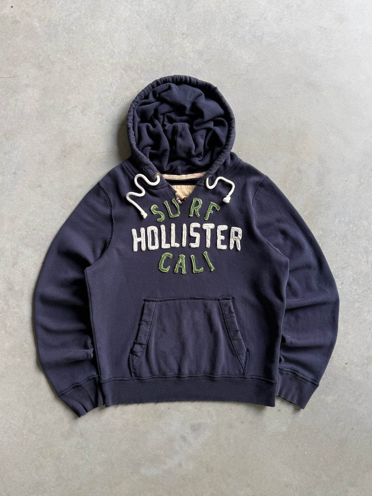 Vintage Y2K Hollister Sef Spell Out Hoodie (L)