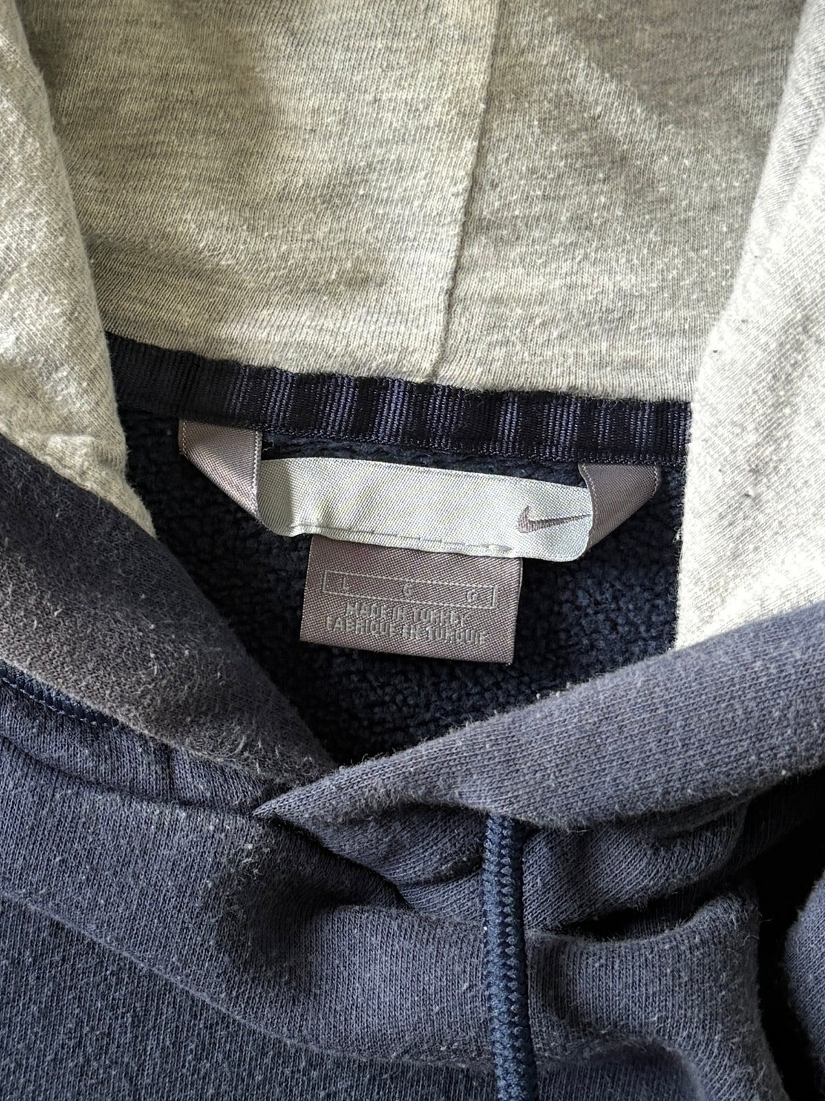Vintage 2000s Nike Spell-out Hoodie (L)