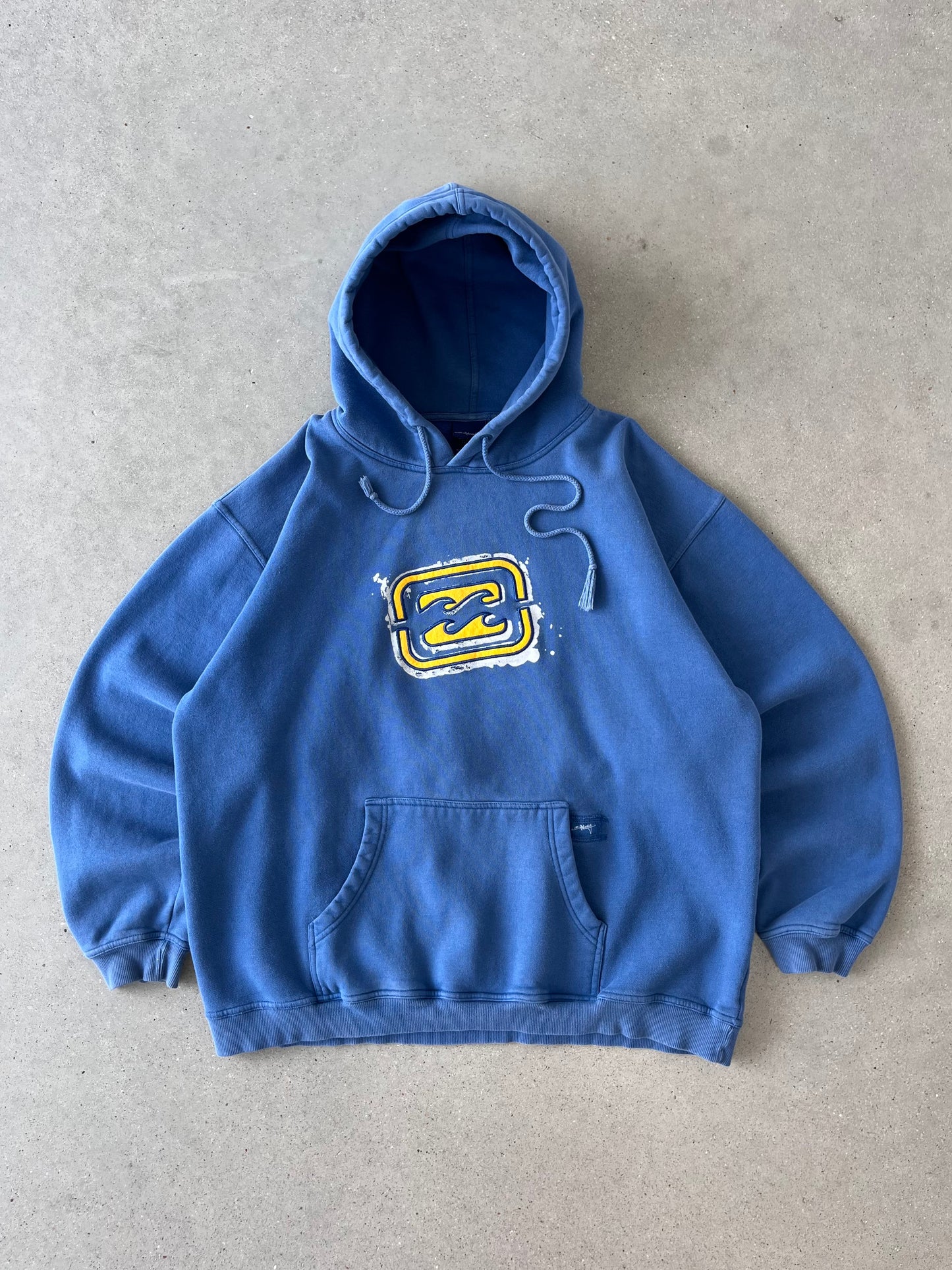 Vintage Billabong Blue Hoodie - XL