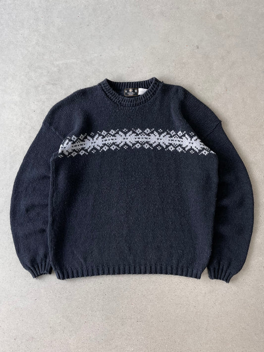 Vintage J.Riggins Knitted Sweater - L