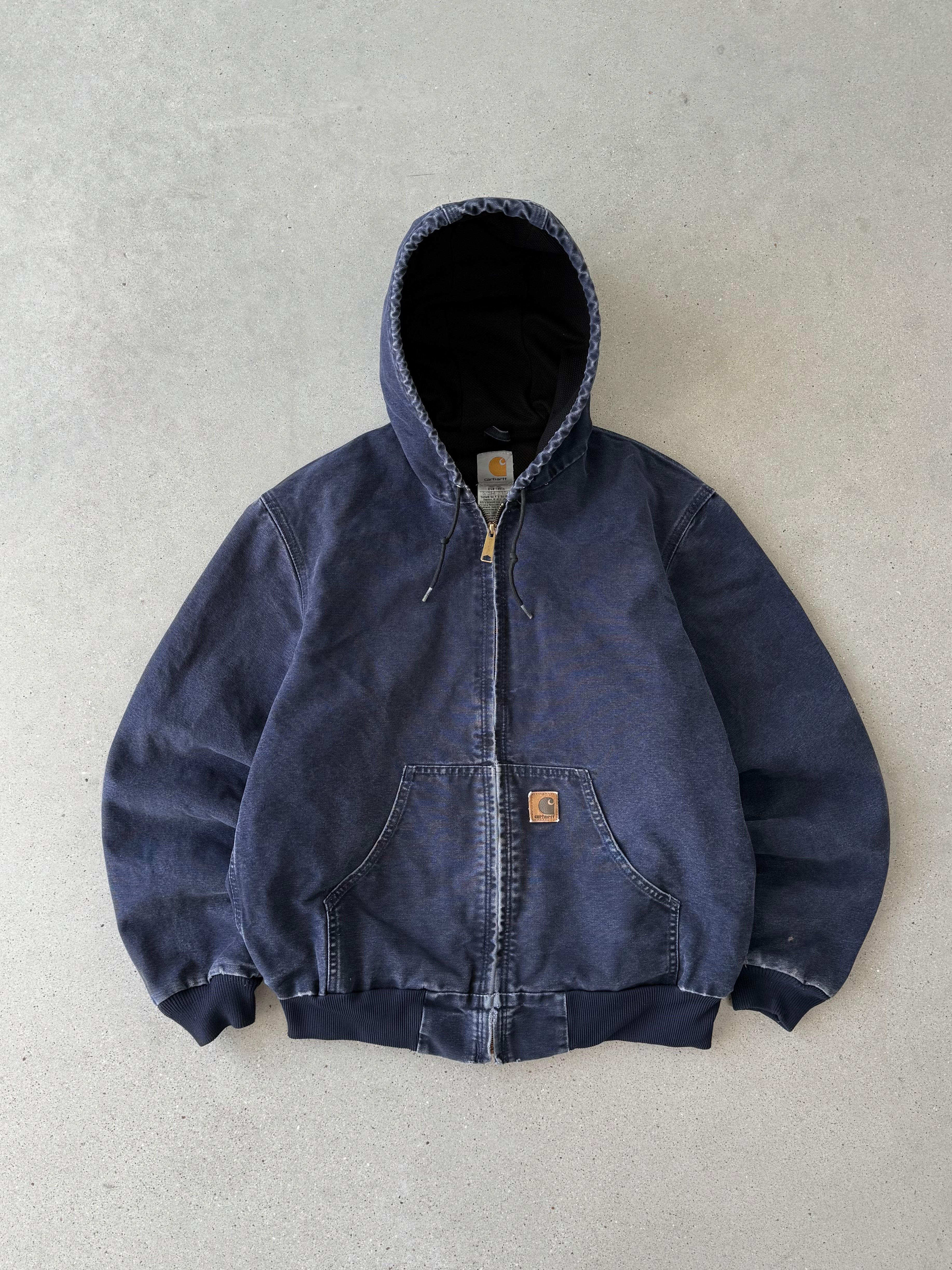 Vintage Carhartt J25 MDT Navy Active Jacket - M