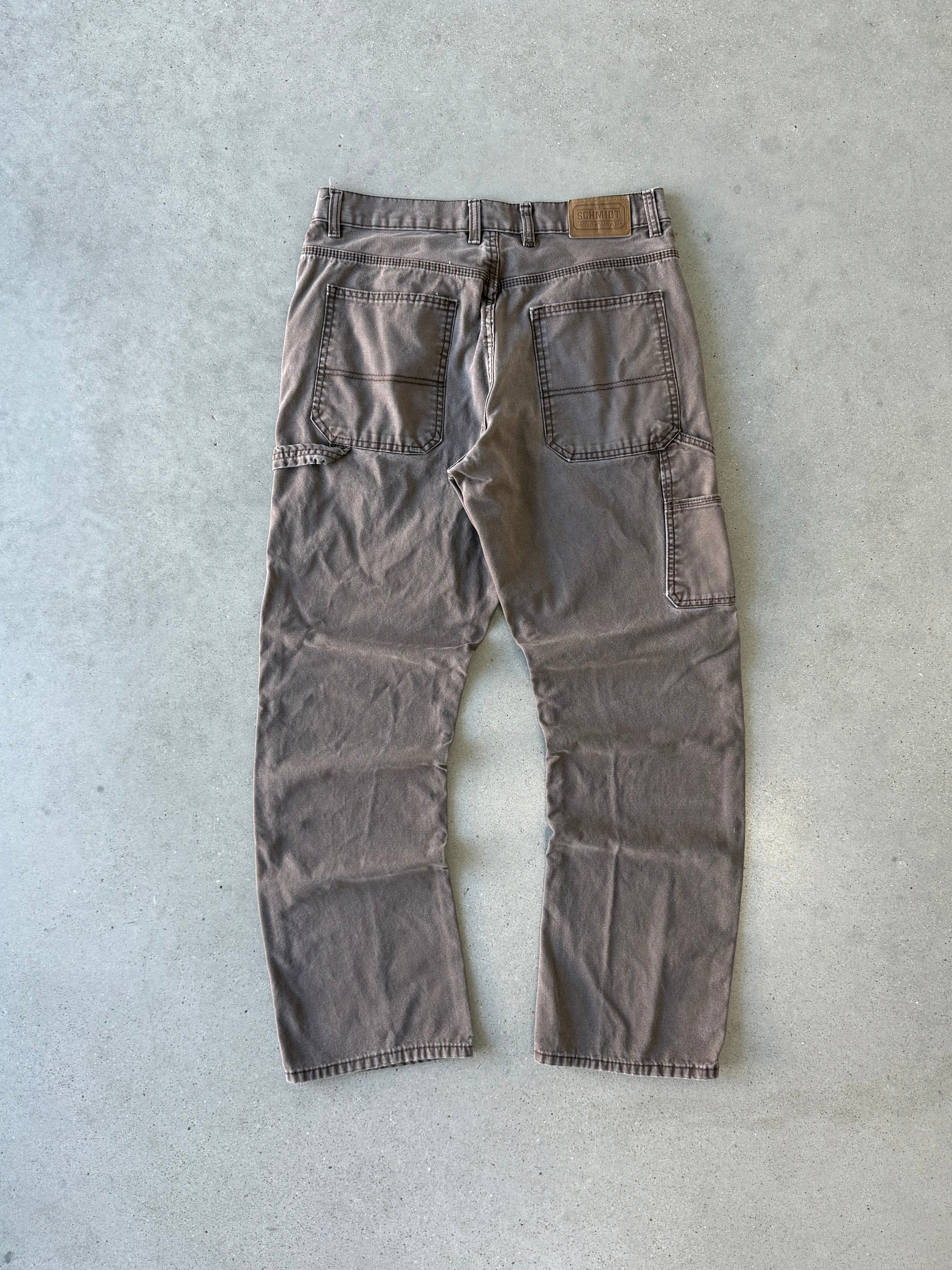 Vintage Schmidt Brown Carpenter Pants - 34x34