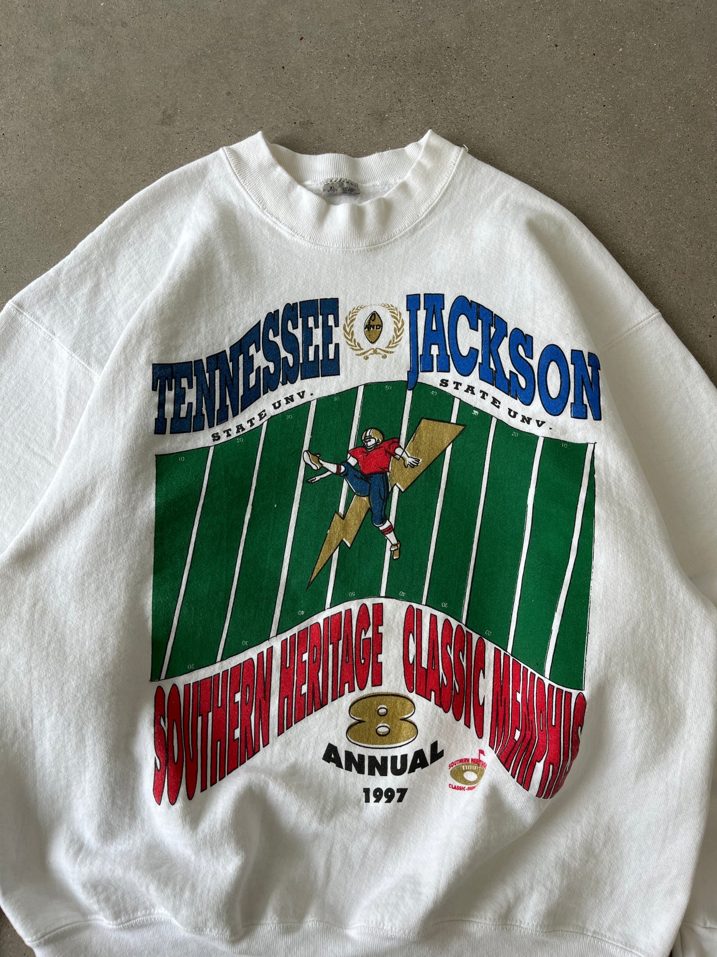 Vintage 1997 Tennessee & Jackson Southern Heritage Sweatshirt - XL