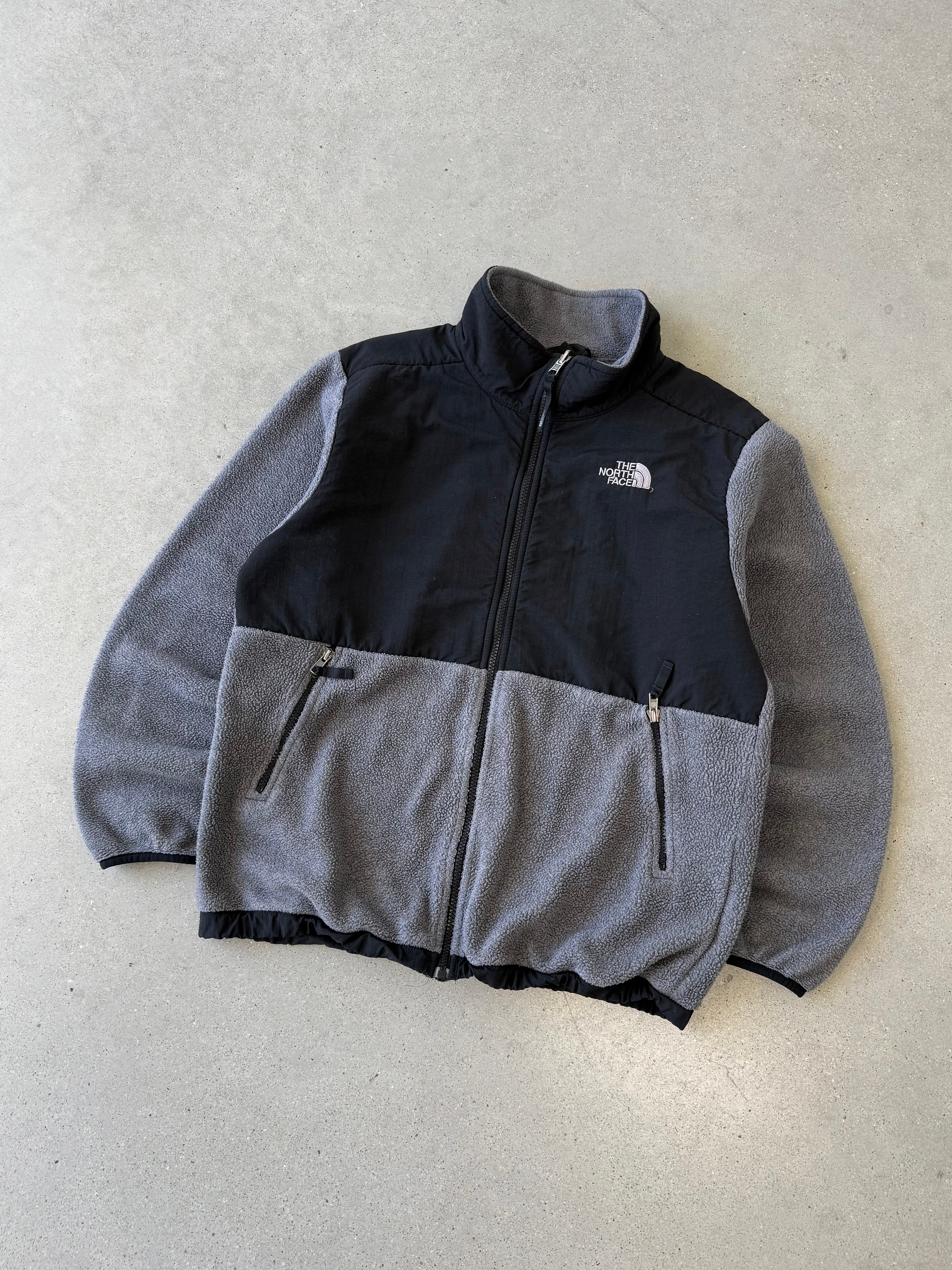 Vintage The North Face Denali Jacket - S (Black/Gray)