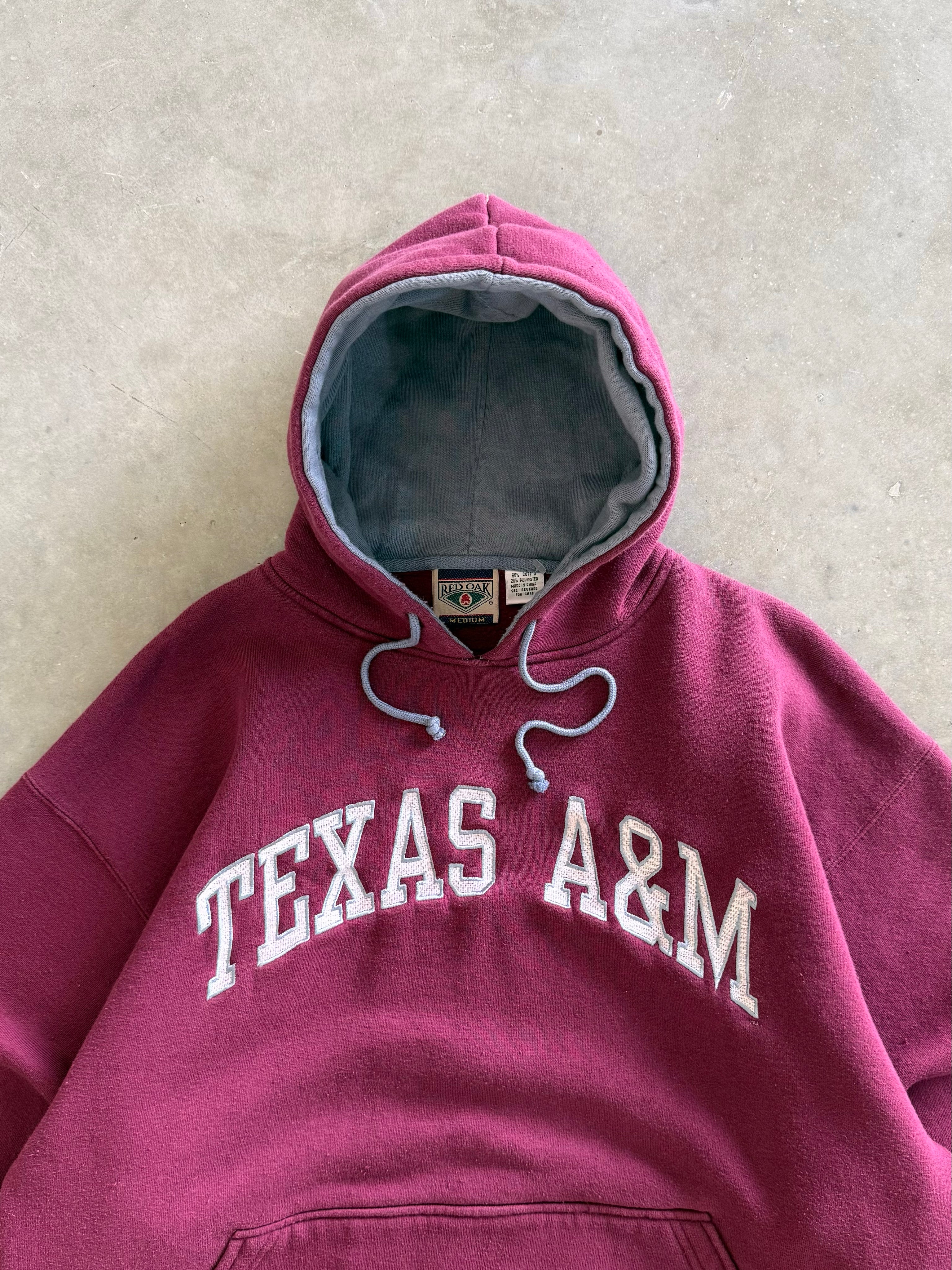Vintage 1990s Texas A&M Hoodie (M)