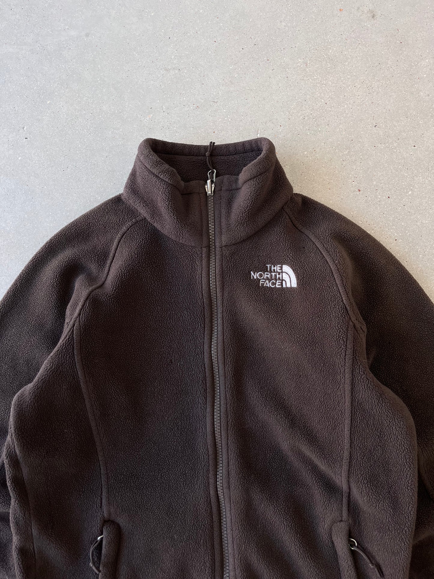 Vintage The North Face Women's Brown Fleece Jacket - S