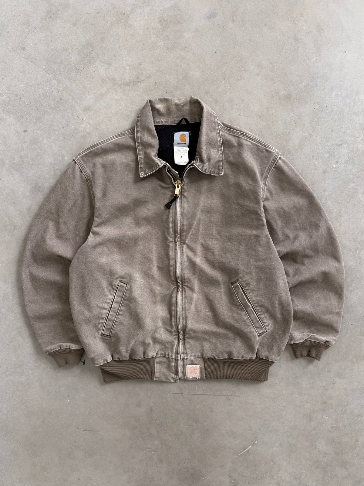Vintage Carhartt Dessert Brown Santa Fe Bomber (XL)