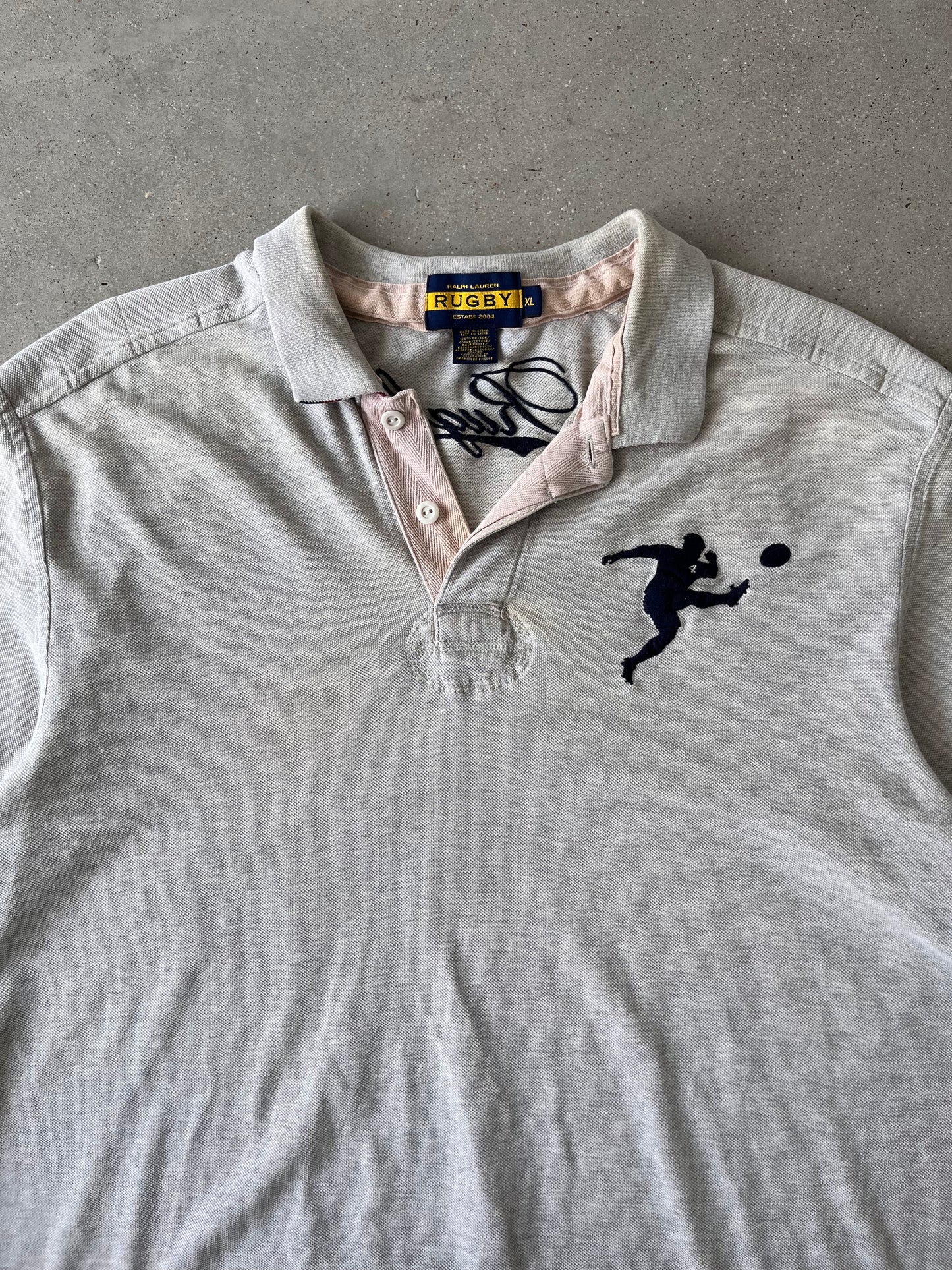 Vintage Polo Ralph Lauren Rugby Shirt #10 - XL