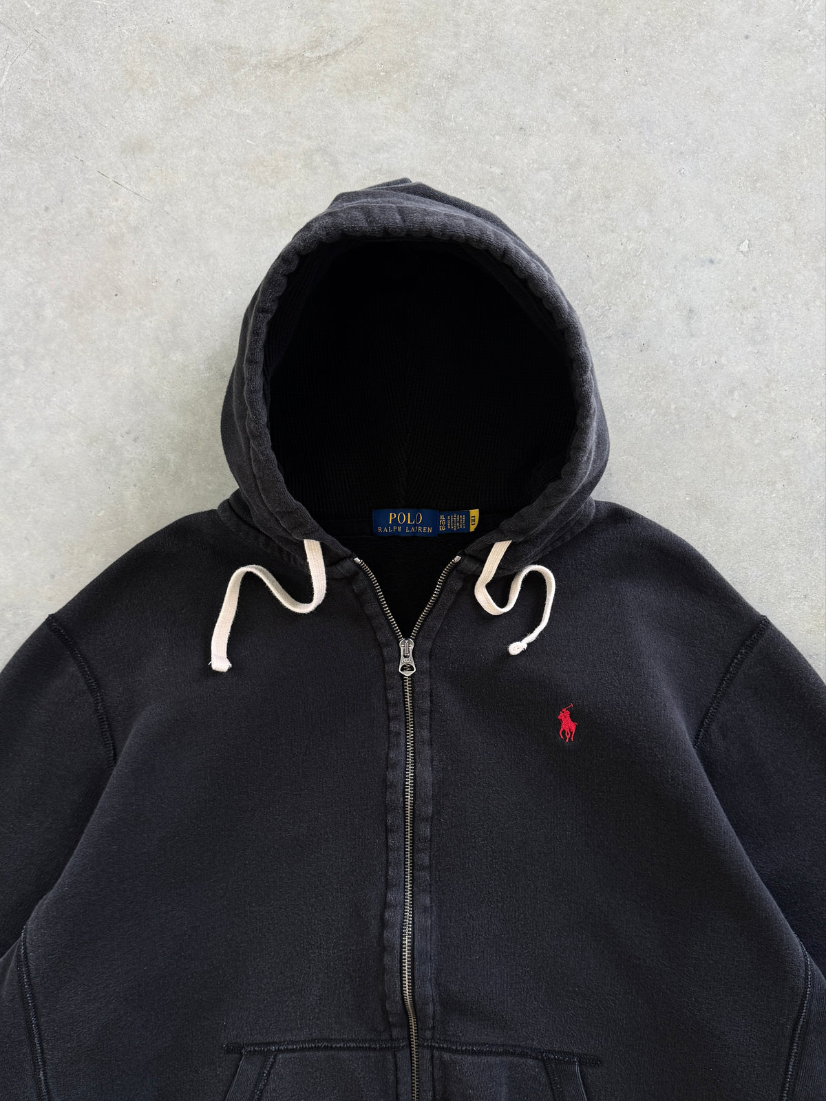 Vintage 2000s Polo Ralph Lauren Zip-up Hoodie (XL)