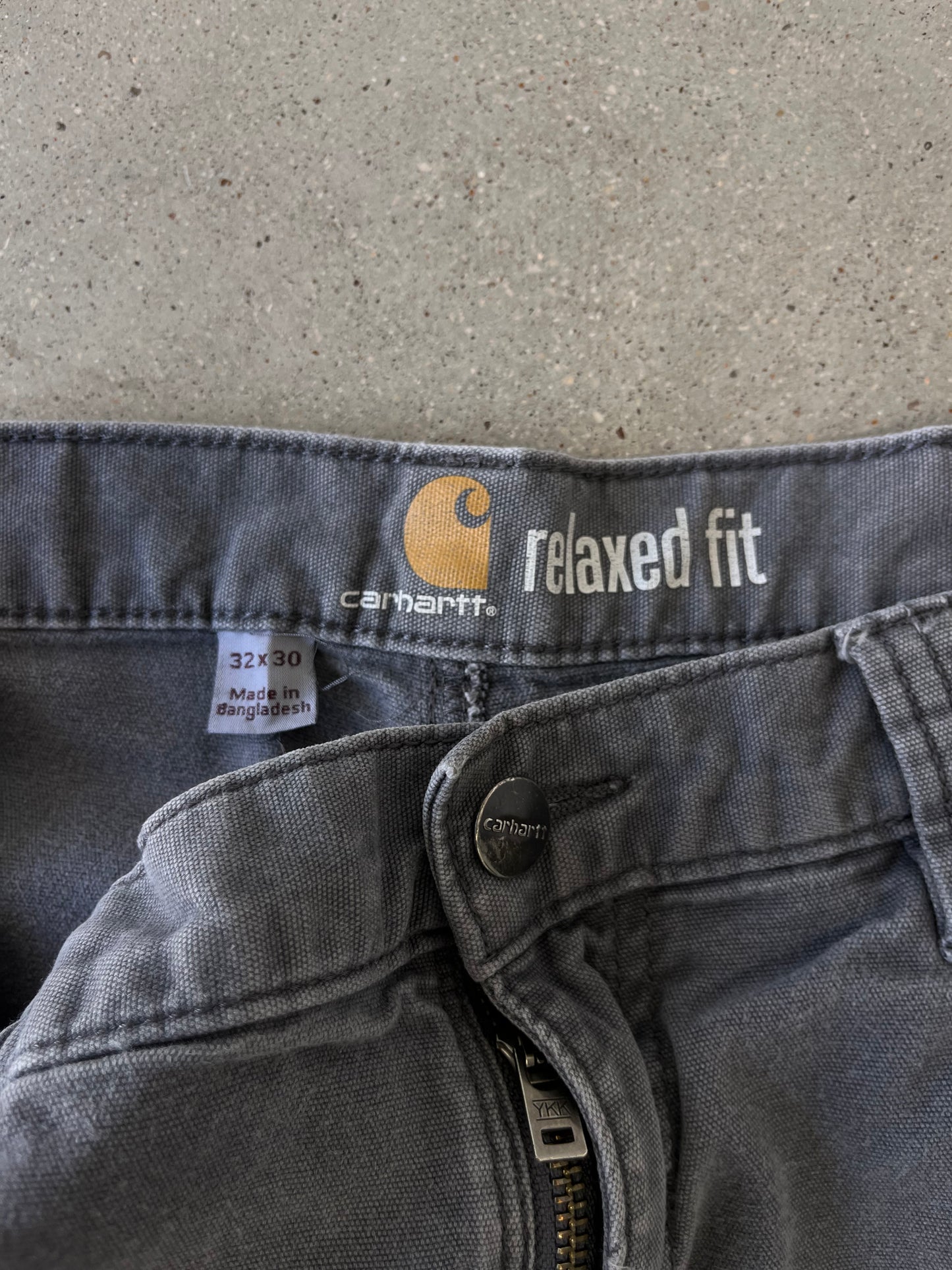 Vintage Carhartt Gray Carpenter Pants - 32x28