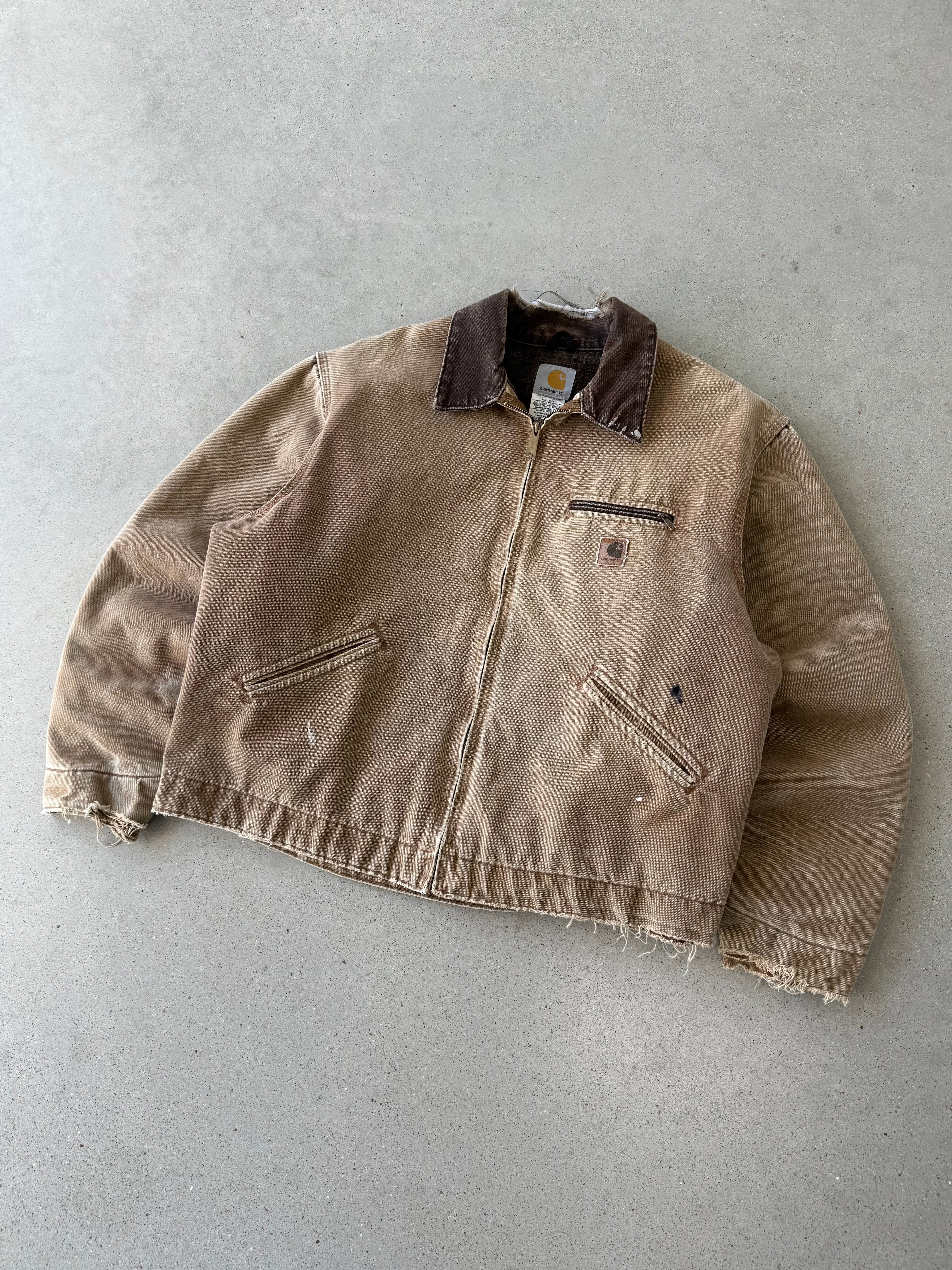 Vintage Carhartt Tan Detroit Jacket - XL