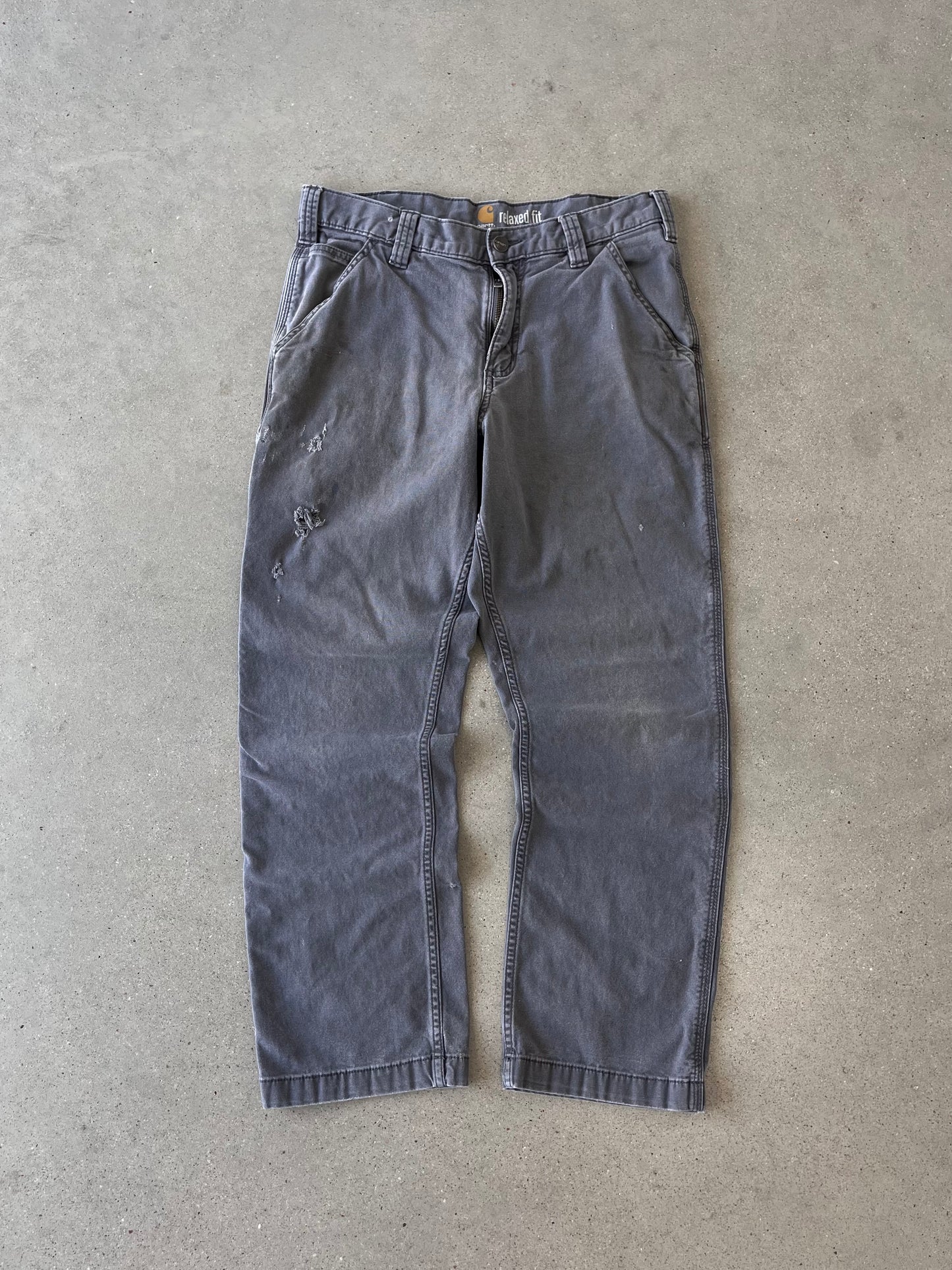 Vintage Carhartt Gray Carpenter Pants - 32x28