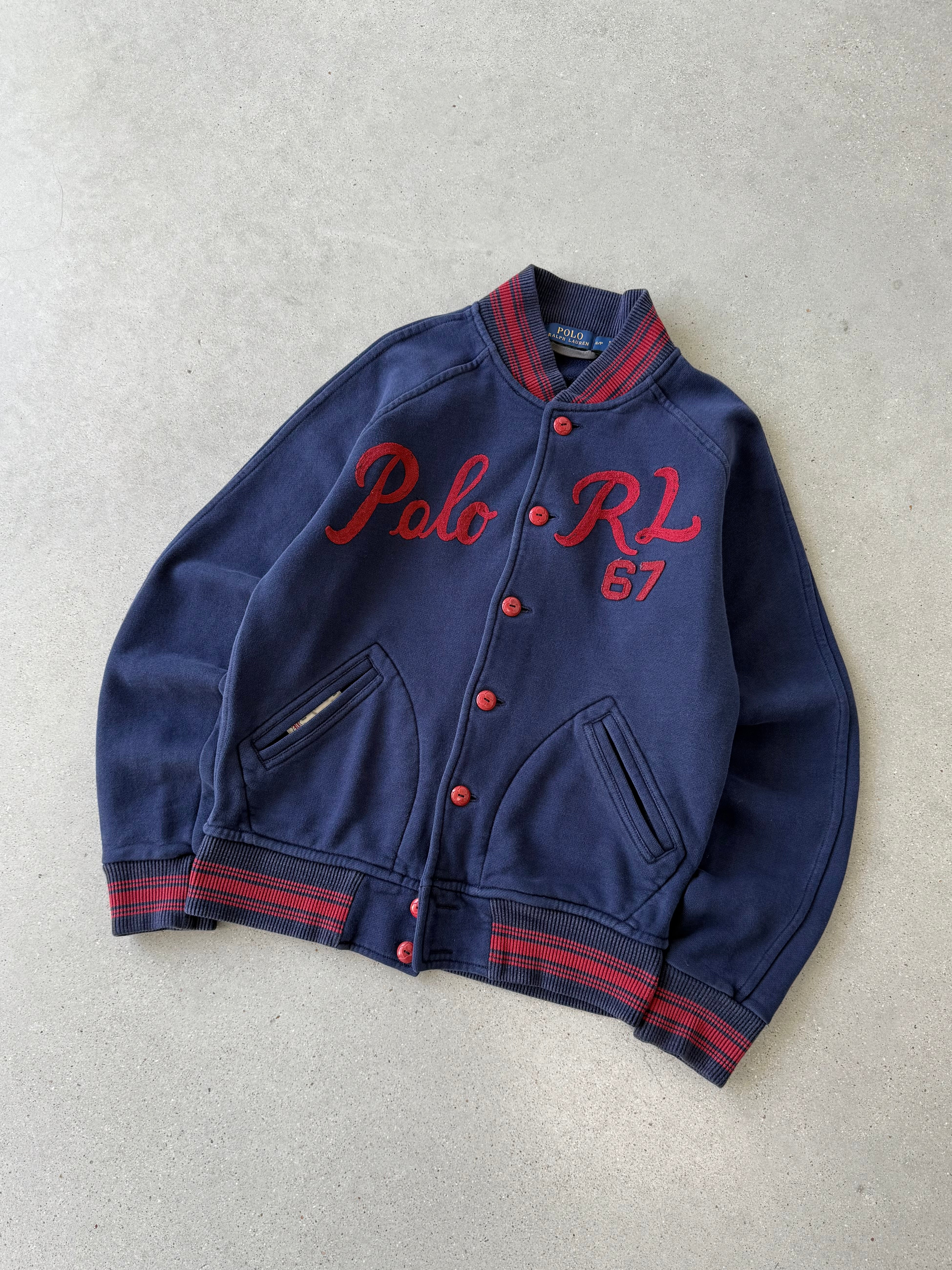 Vintage Polo Ralph Lauren #67 Spell-out Track Jacket - S