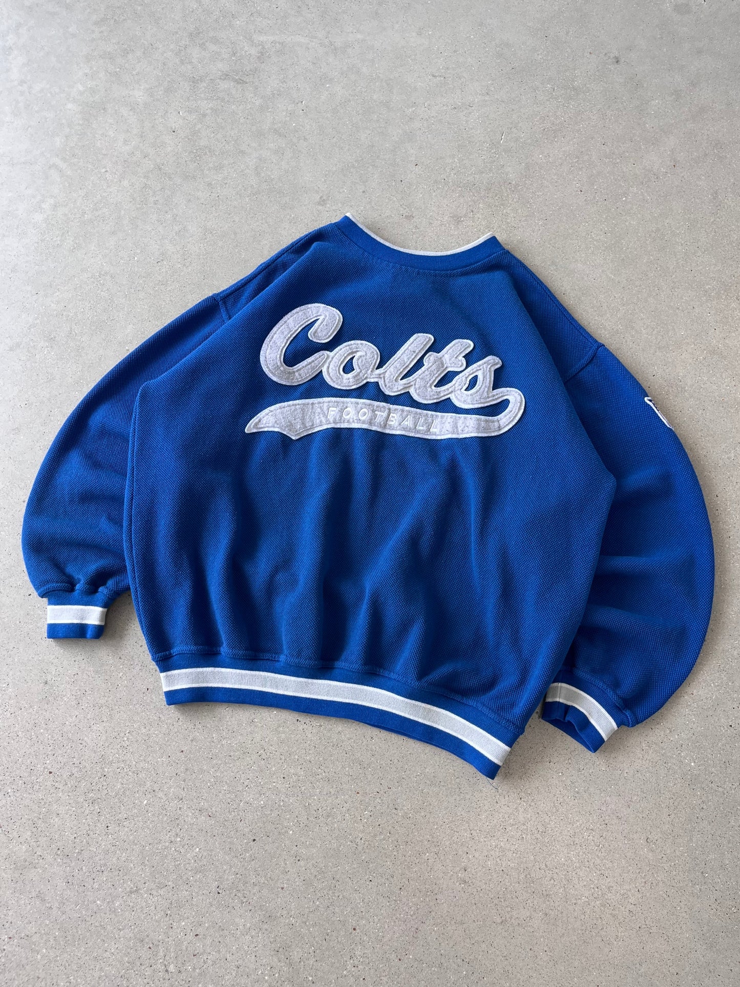 Vintage Colts Football NFL STARTER Crewneck - L