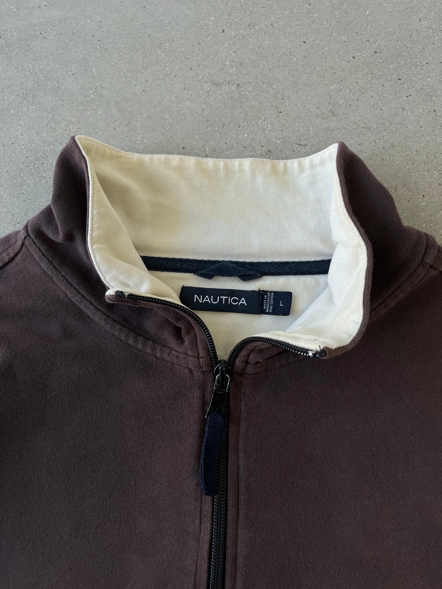 Vintage Nautica Quarter Zip - L