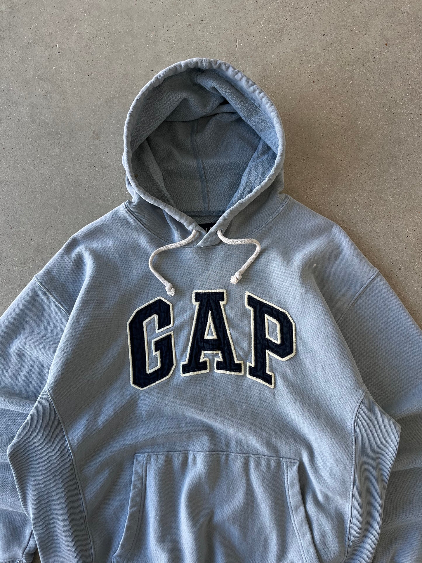 Vintage GAP Sky Blue Hoodie - S