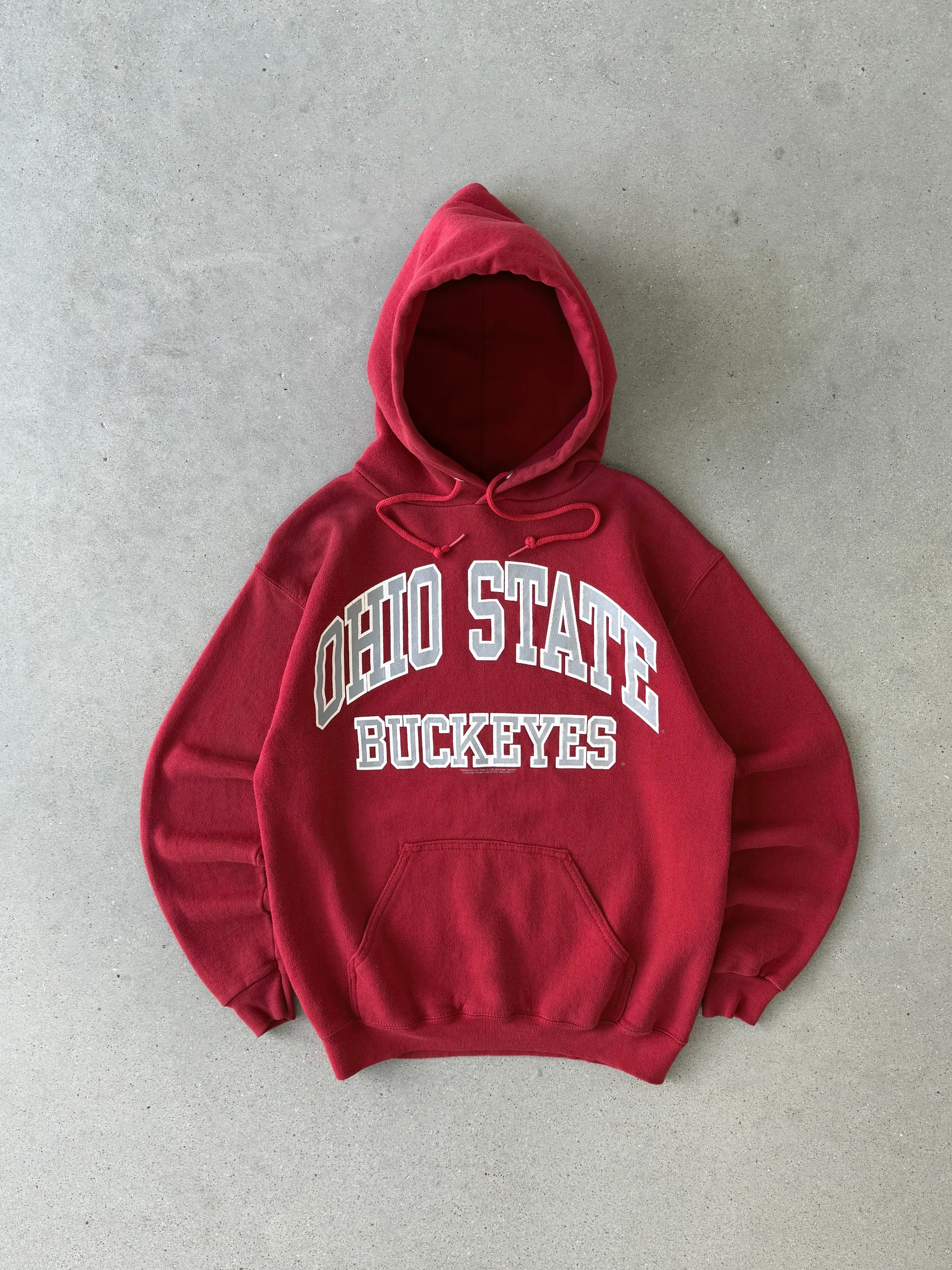 Vintage 90s Ohio State Buckeyes Hoodie - M