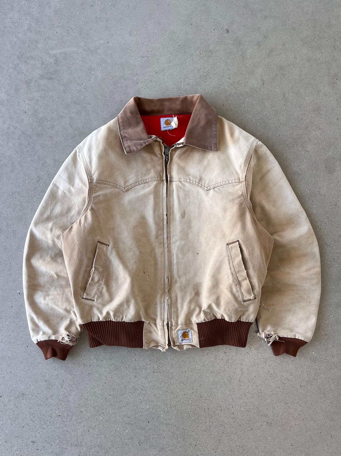 Vintage Carhartt Red-lined Sante Fe Jacket - XL