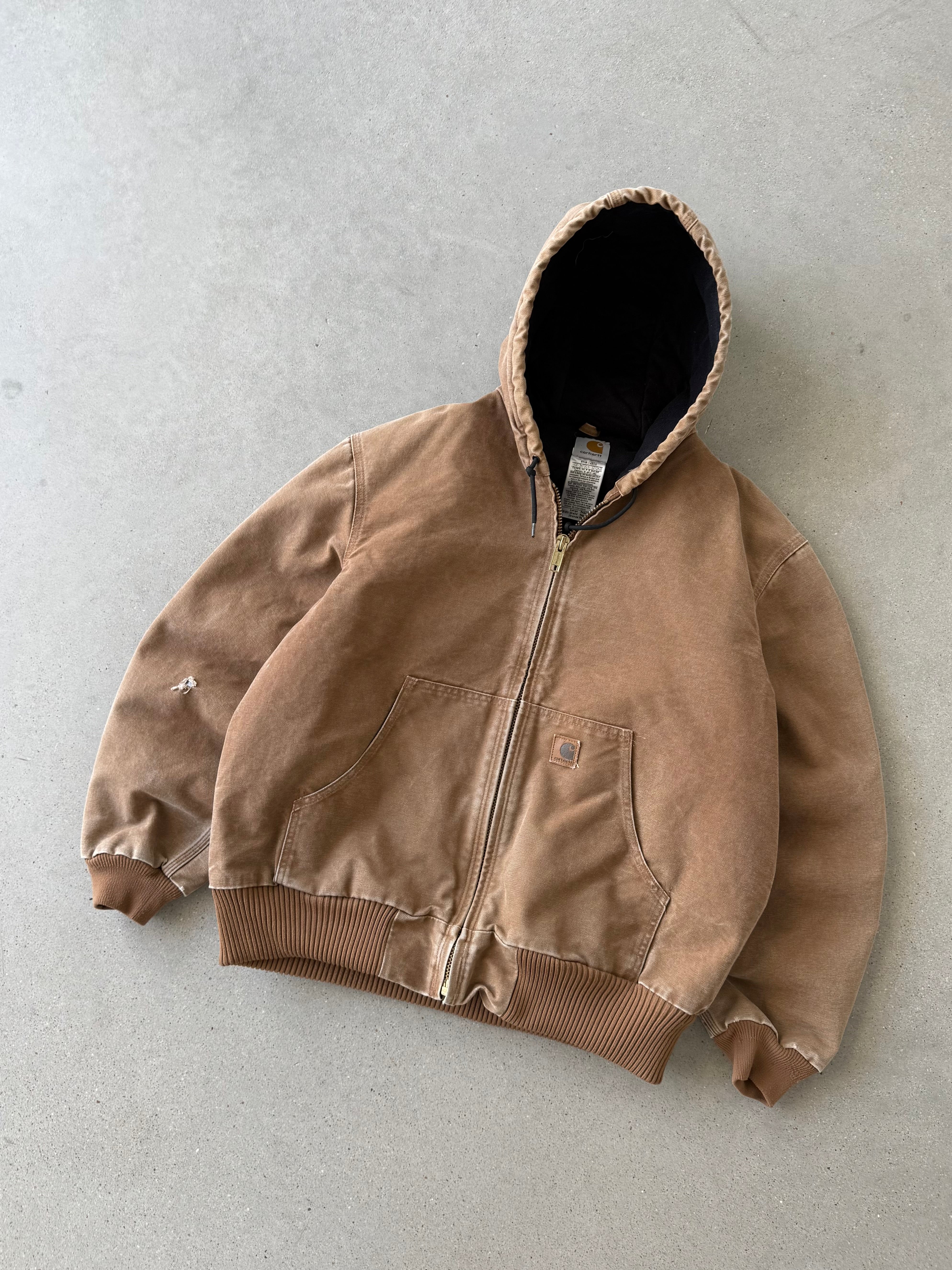 Vintage Carhartt J130 BRN Tan Active Jacket - L