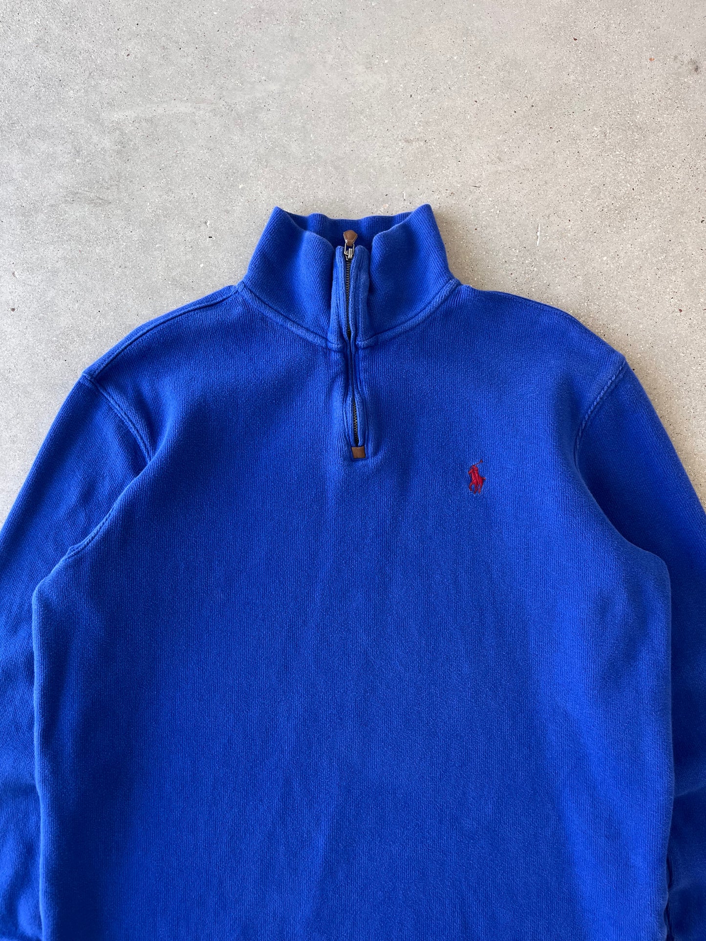 Vintage Polo Ralph Lauren Blue Quarter Zip - M