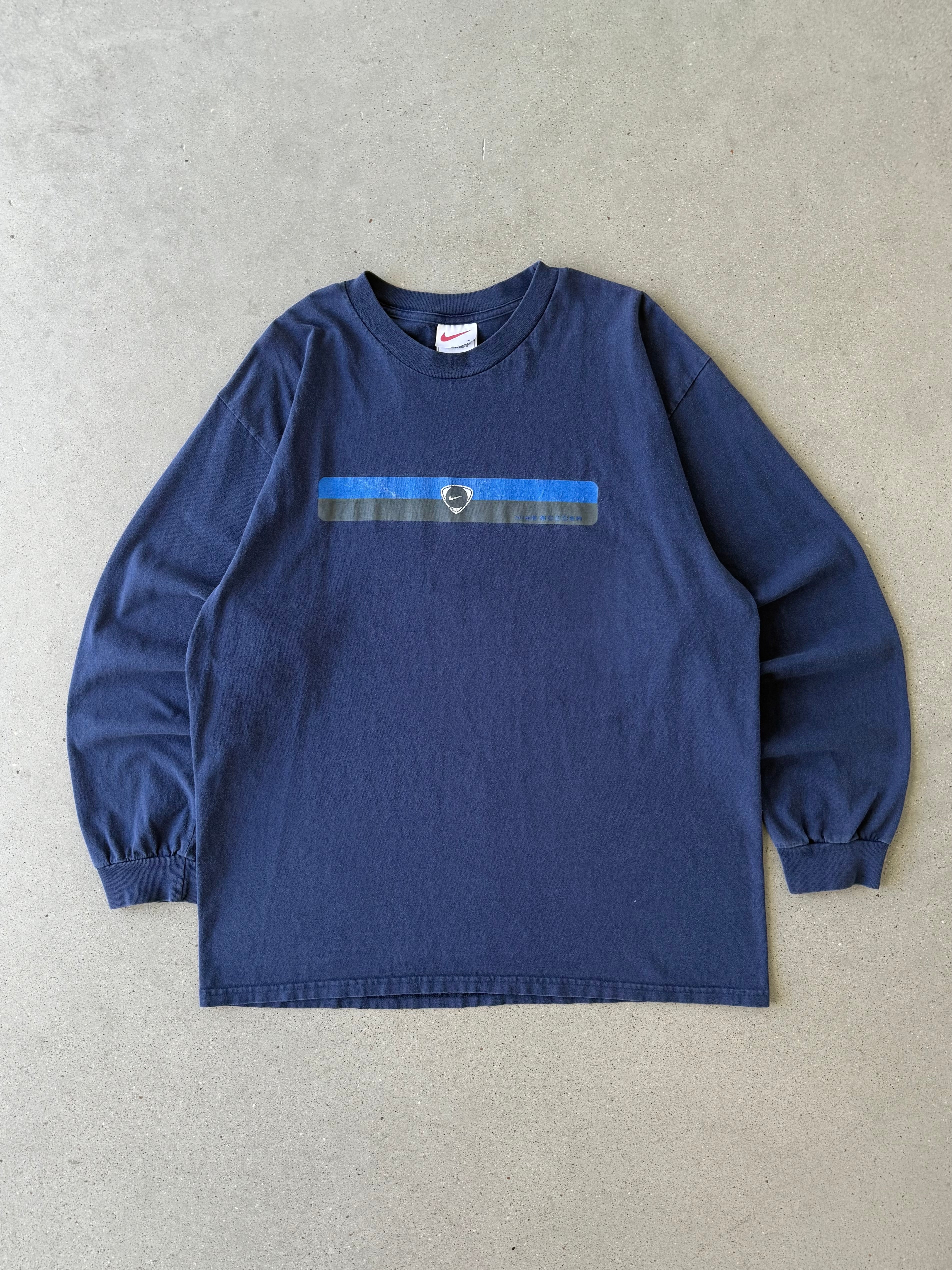 Vintage 90s Nike Soccer Long Sleeve - L