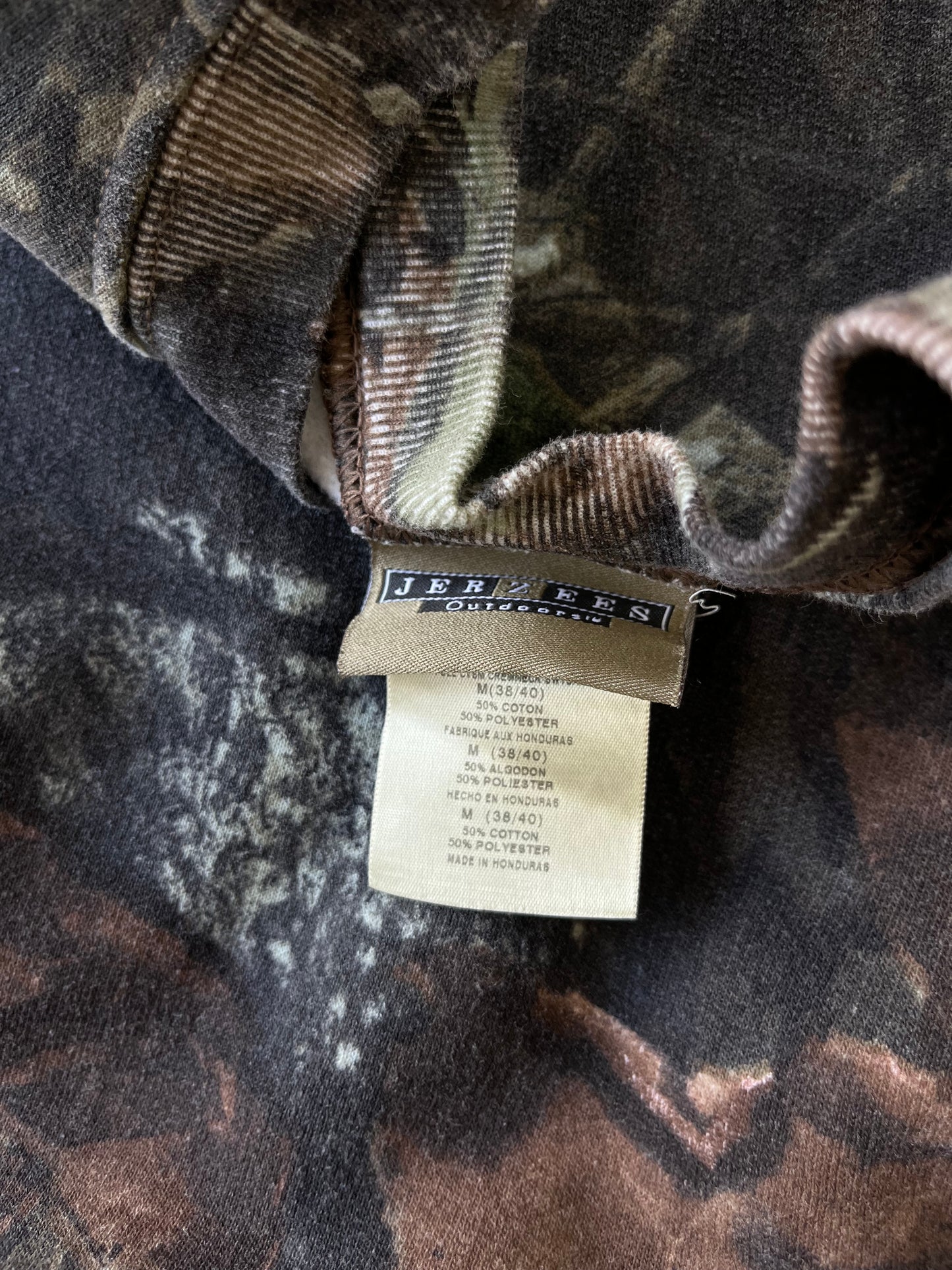 Vintage Jerzees Dark Realtree Crewneck - M