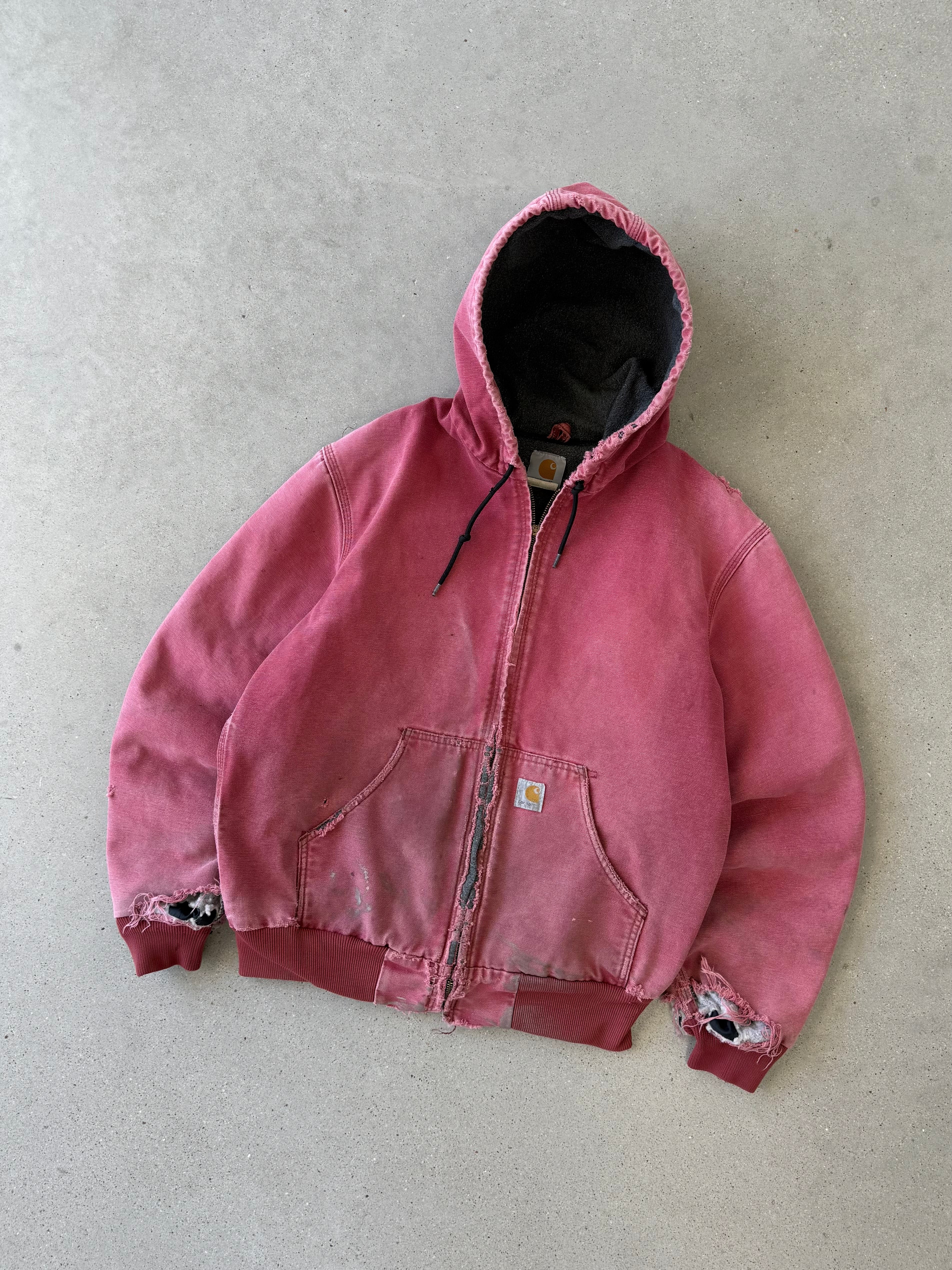 Vintage Carhartt Pink Distressed J158-DKR Active Jacket - M
