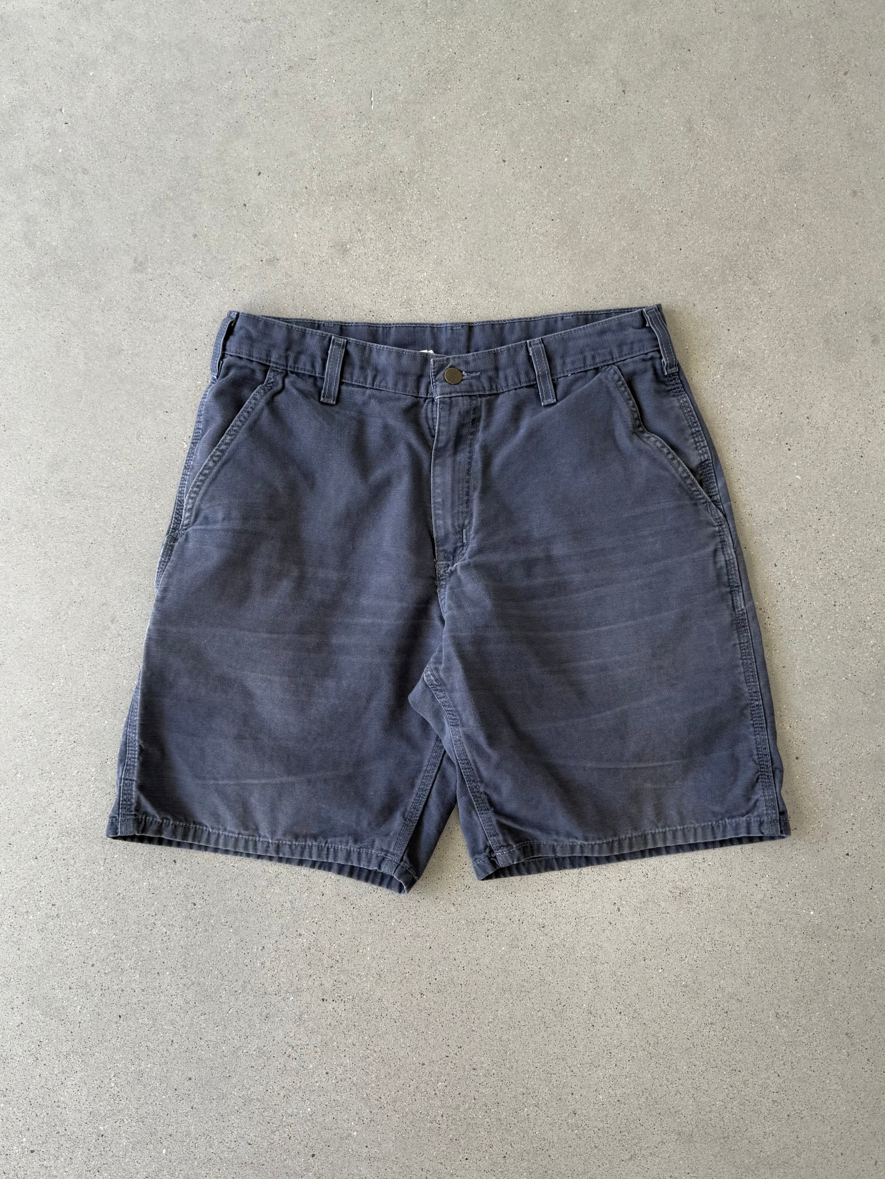 Vintage Carhartt Navy Carpenter Shorts - 33W