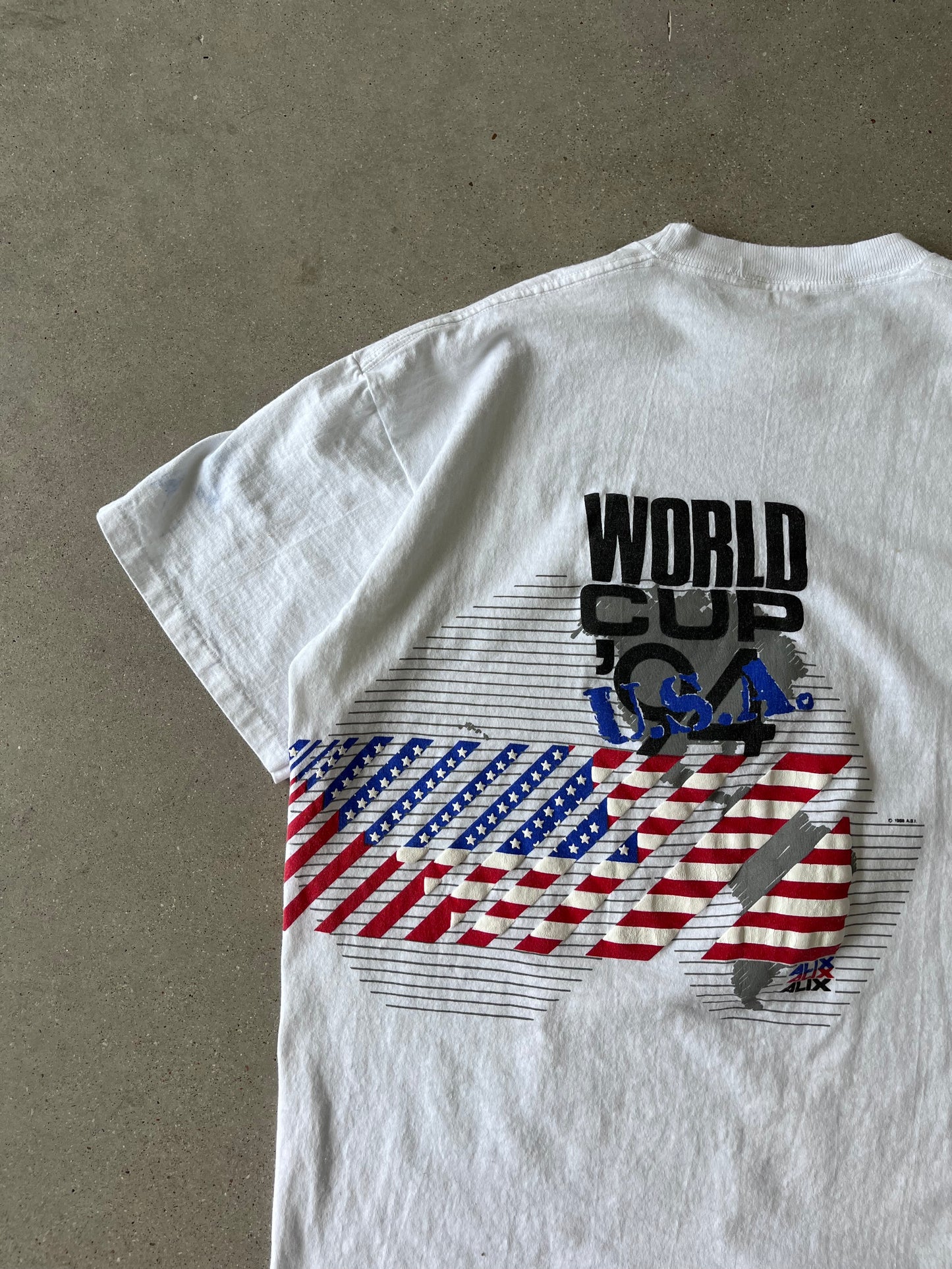 Vintage 1994 World Cup Boxy Tee - L