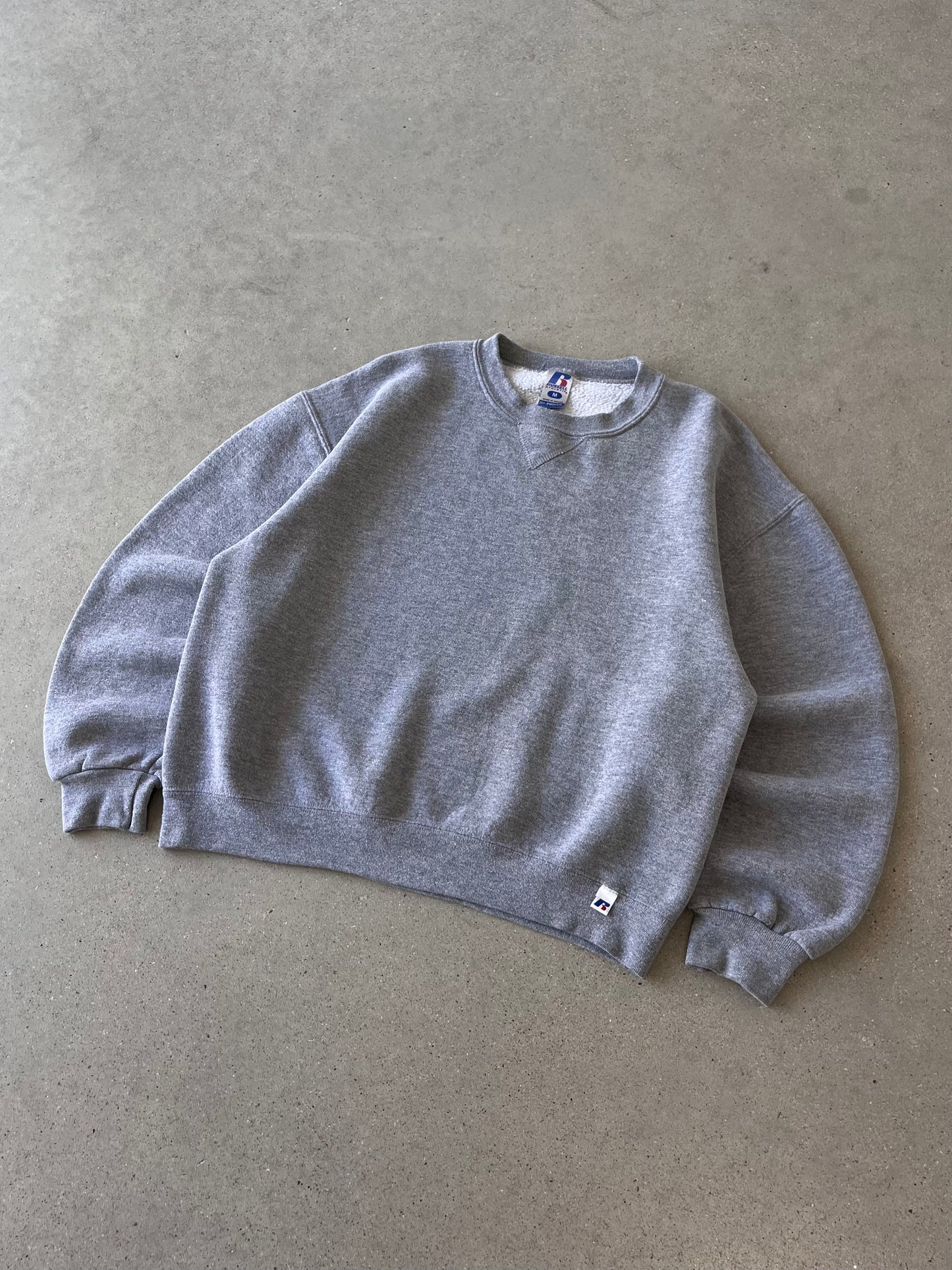 Vintage Heather Gray Russell Athletic Crewneck - M