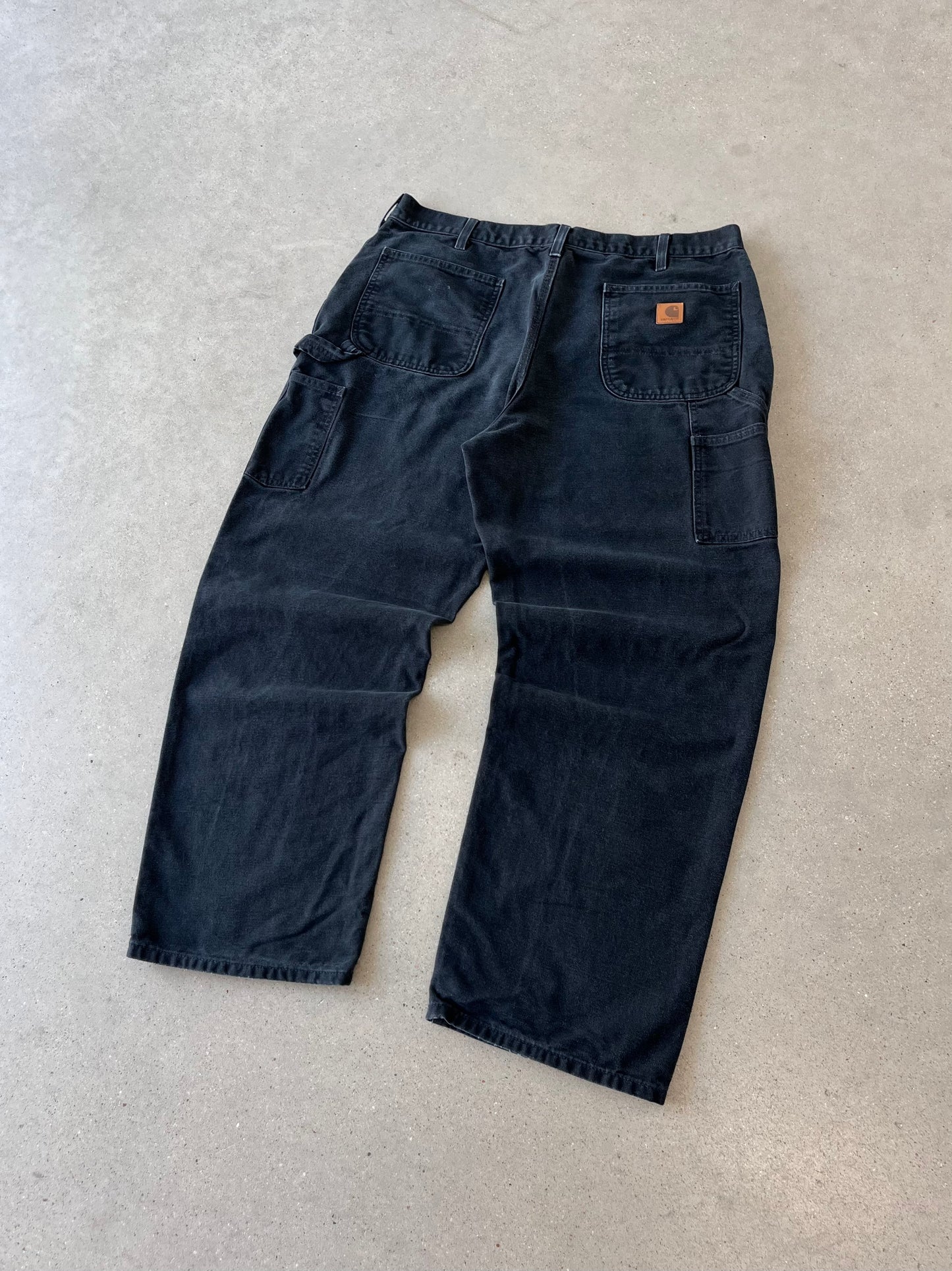 Vintage Carhartt Black Carpenter Pants - 38x30