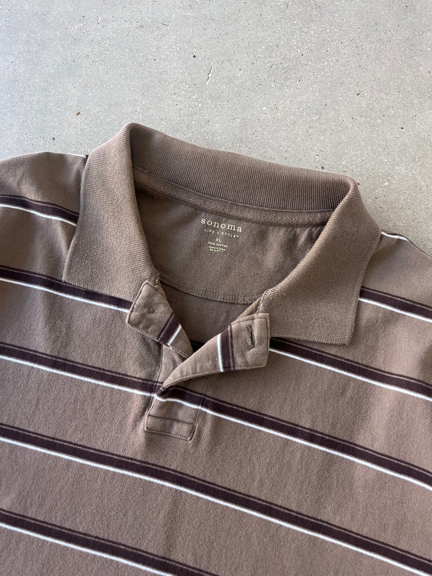 Vintage Sonoma Polo Long Sleeve - XL