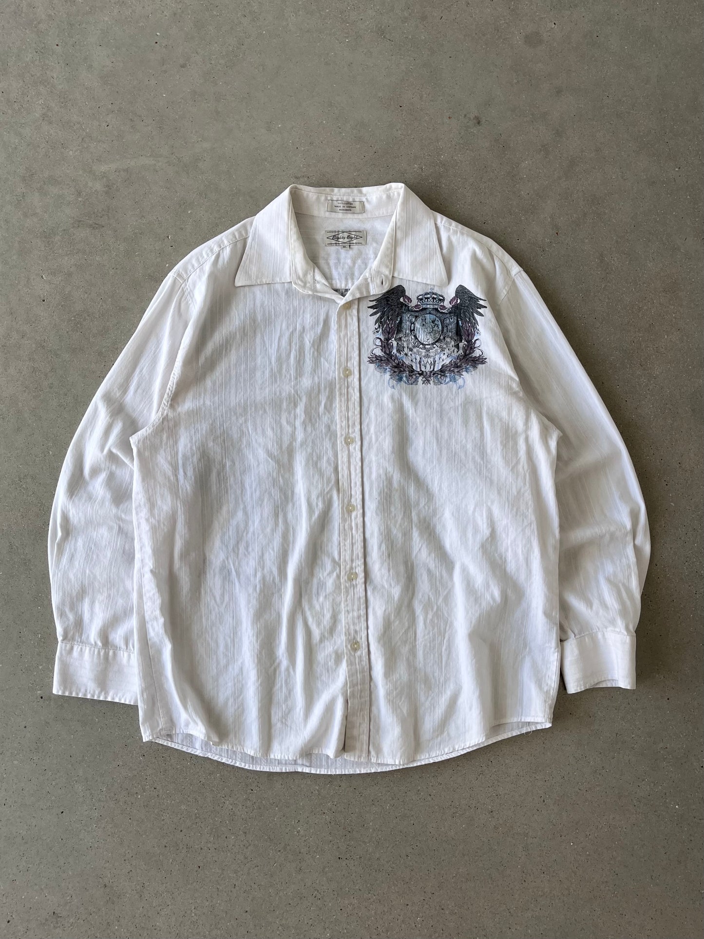 Vintage Y2K Eighty Eight Button-up Shirt - XL