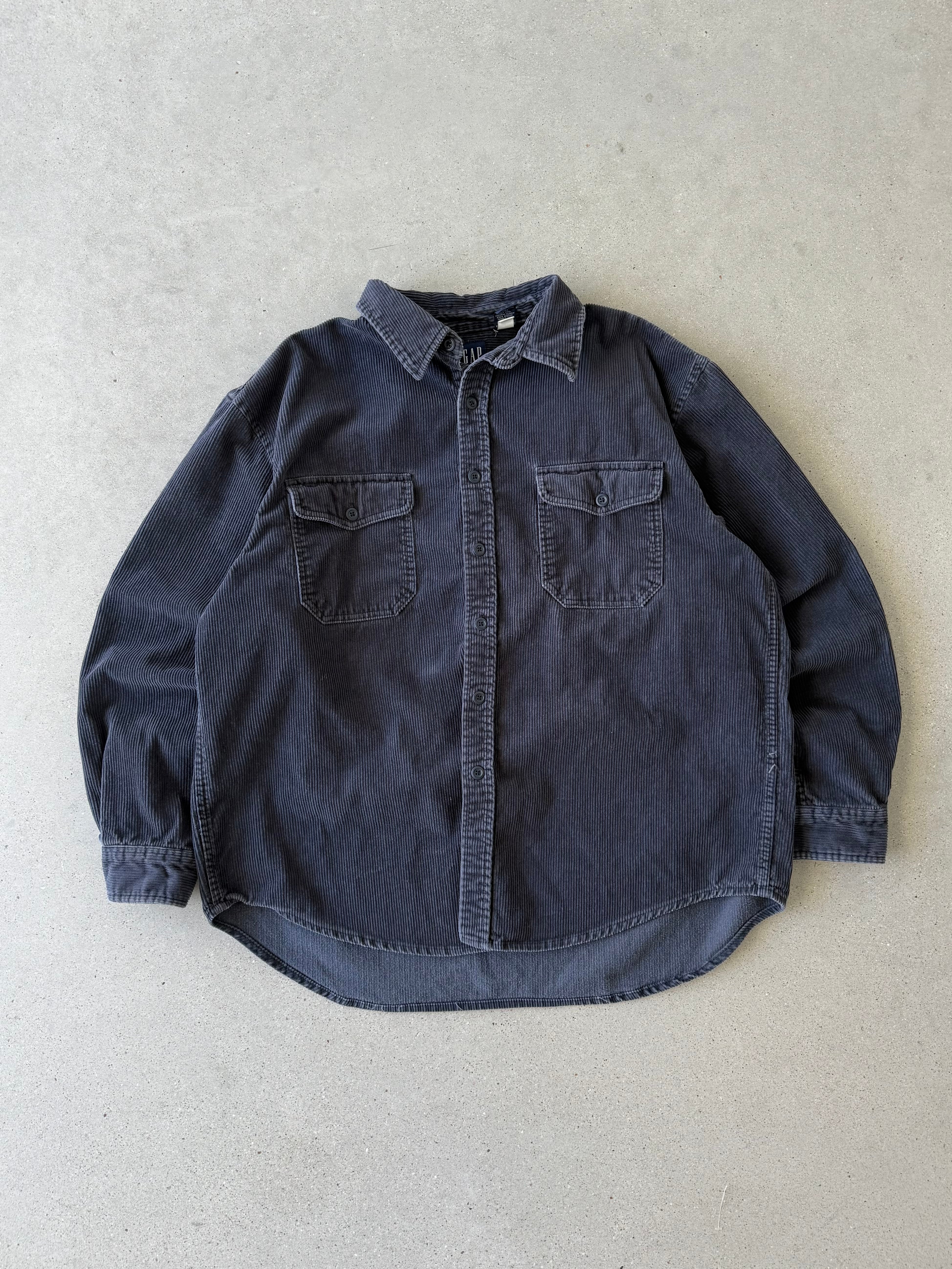 Vintage GAP Corduroy Button-up Long Sleeve - XL